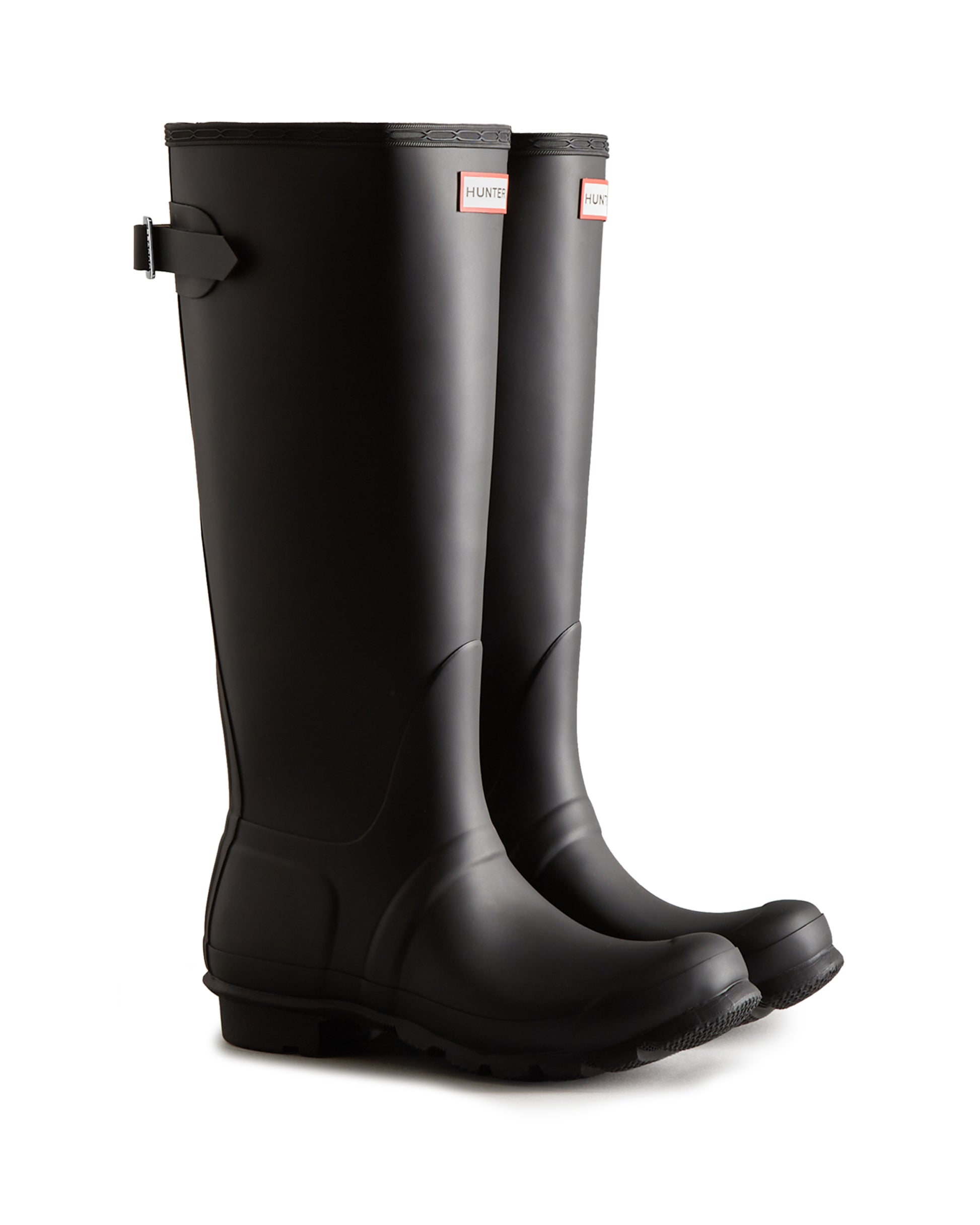 Original Tall Back Adjustable Boot Black