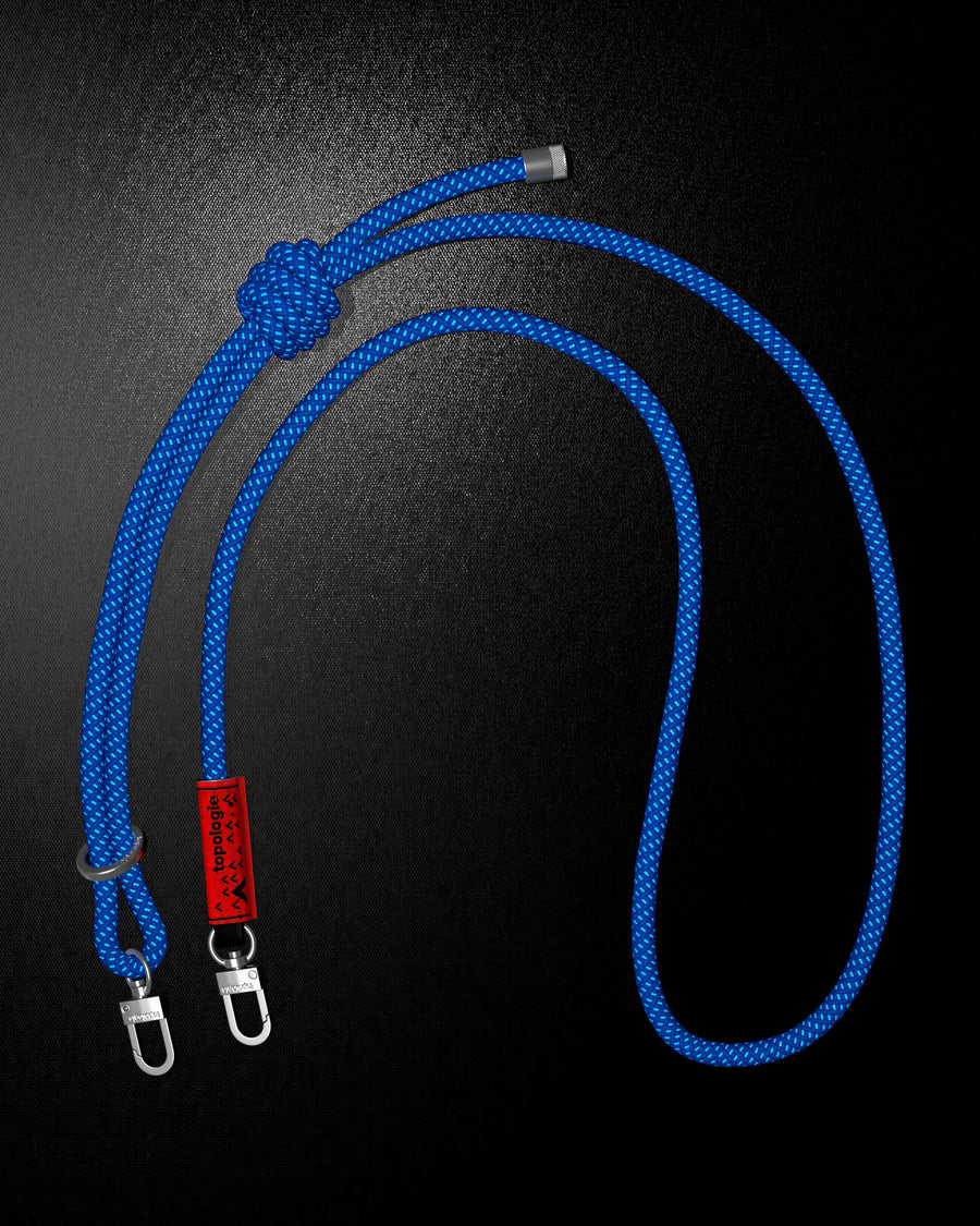Wares 8.0mm Rope Strap Flash Ink Blue