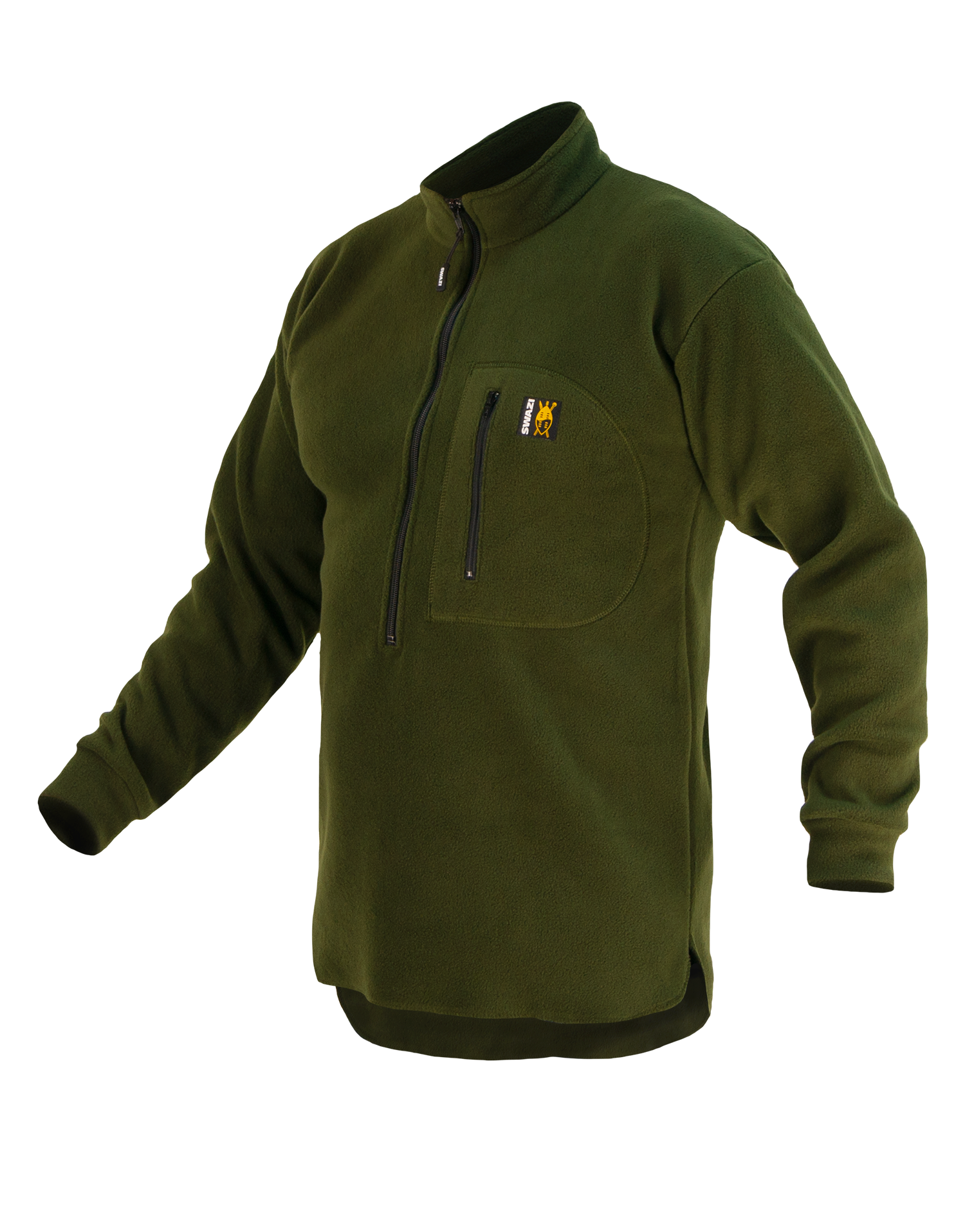 Men's Bush Shirt Fleece Olive