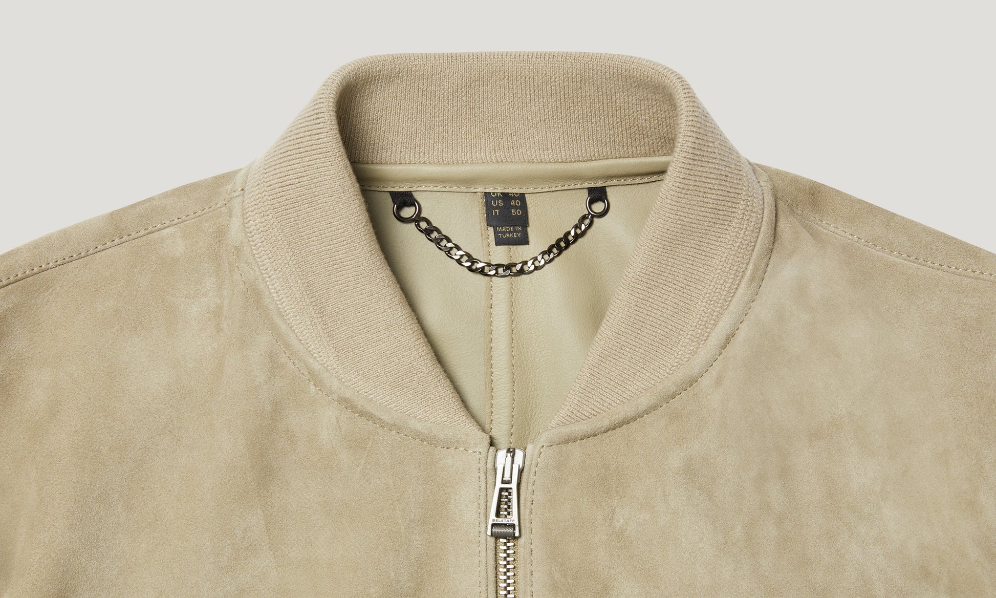 Continental Bomber Washed Sand