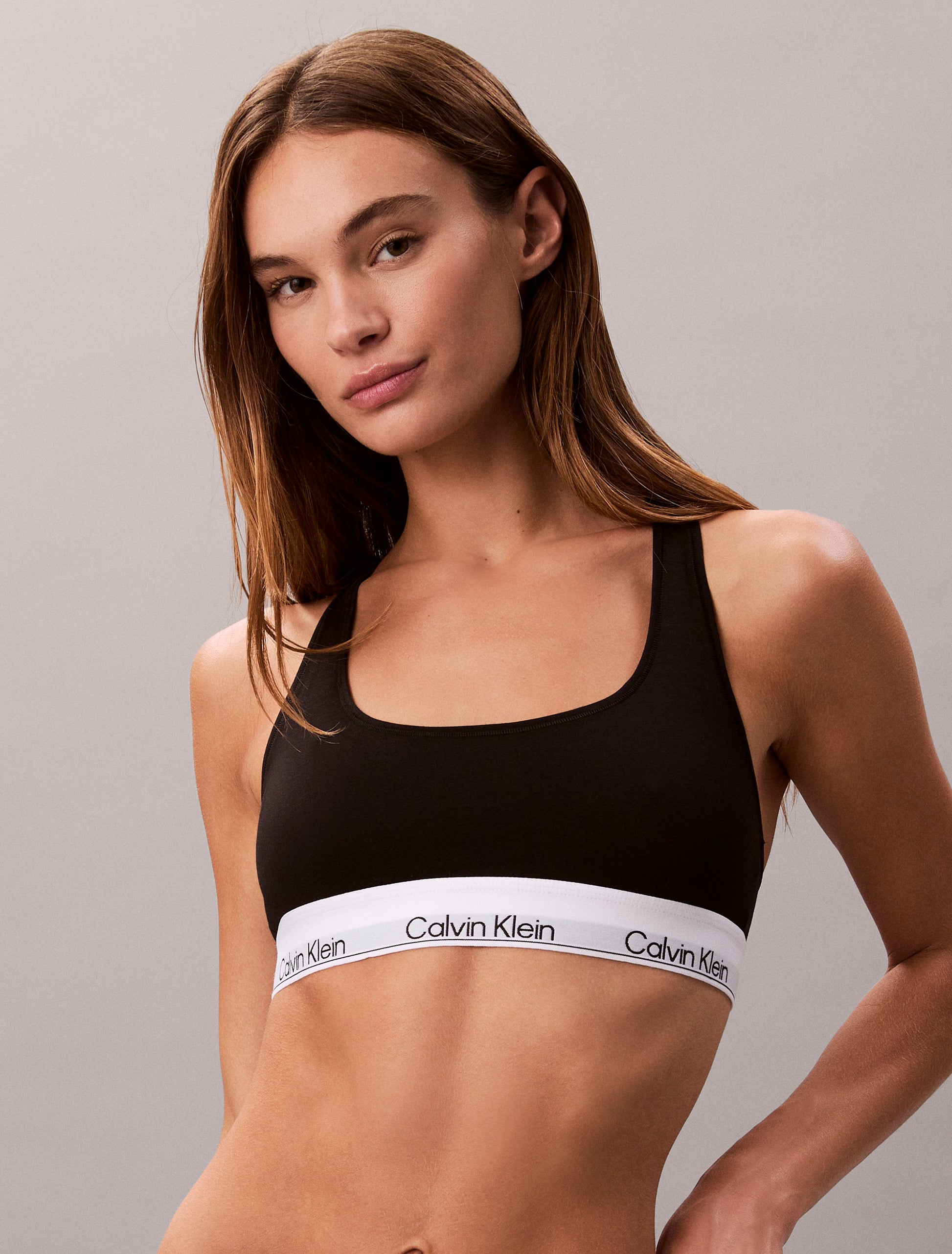 Icon Cotton Modal Unlined Bralette