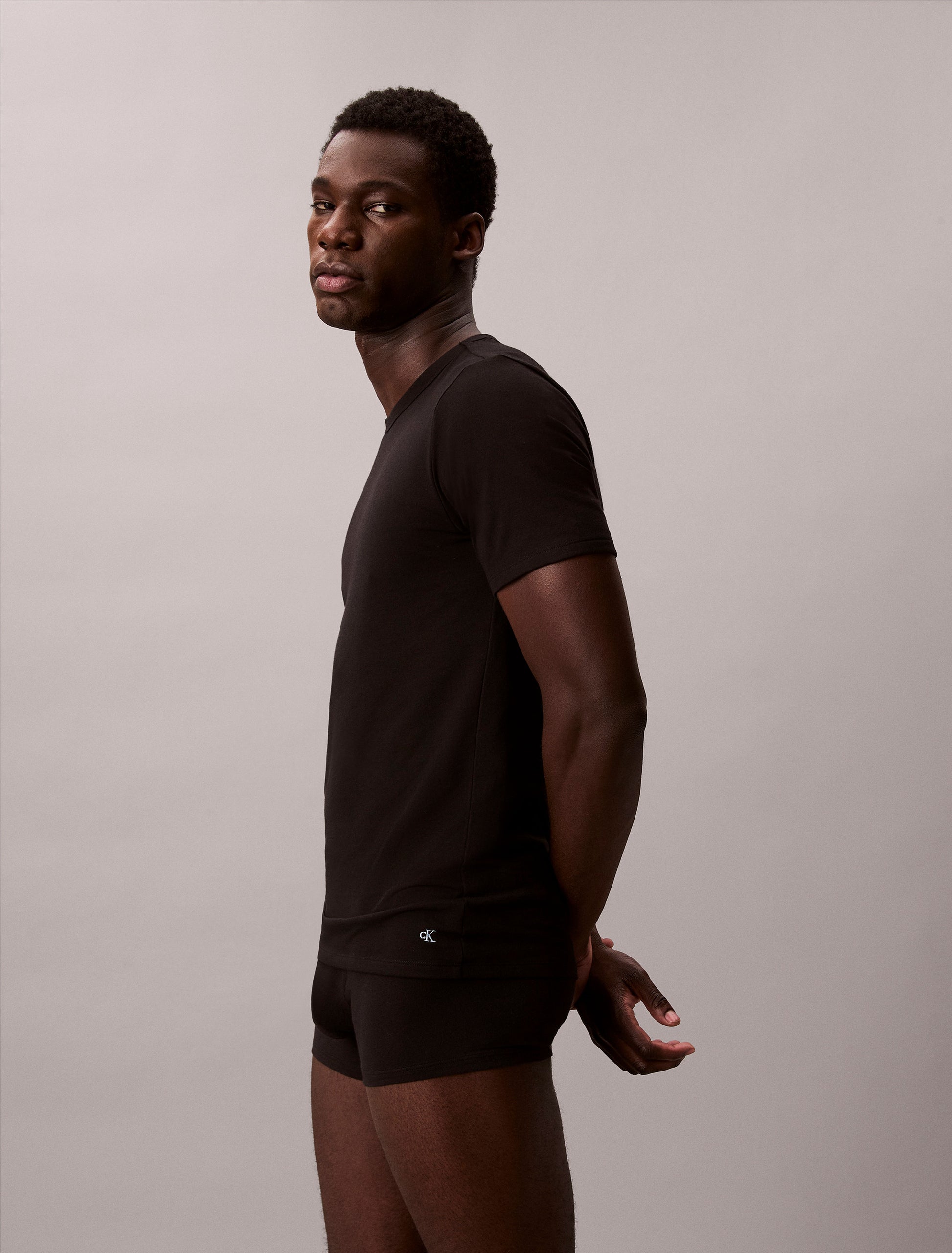 3 Pack T-Shirts: Micro Stretch