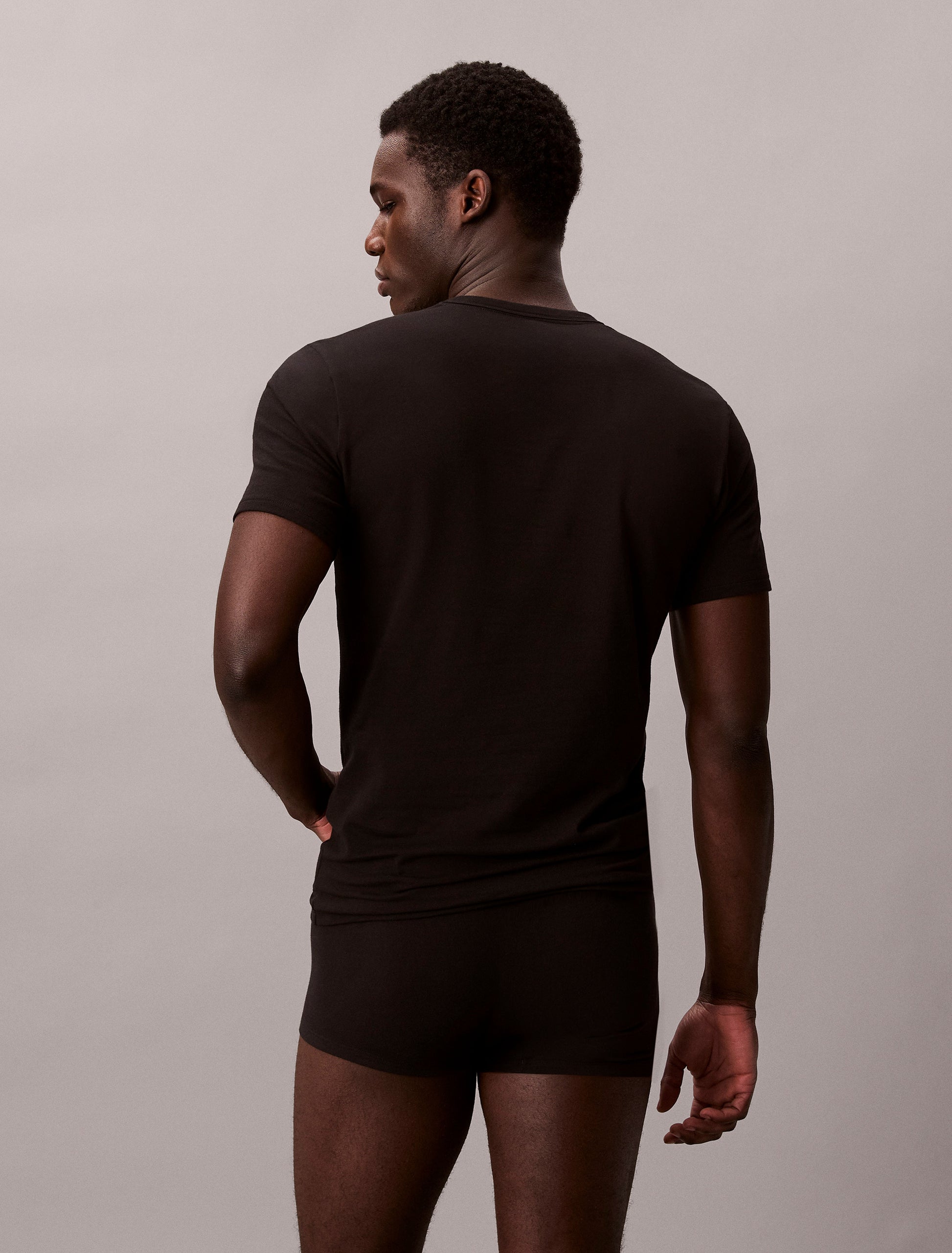 3 Pack T-Shirts: Micro Stretch