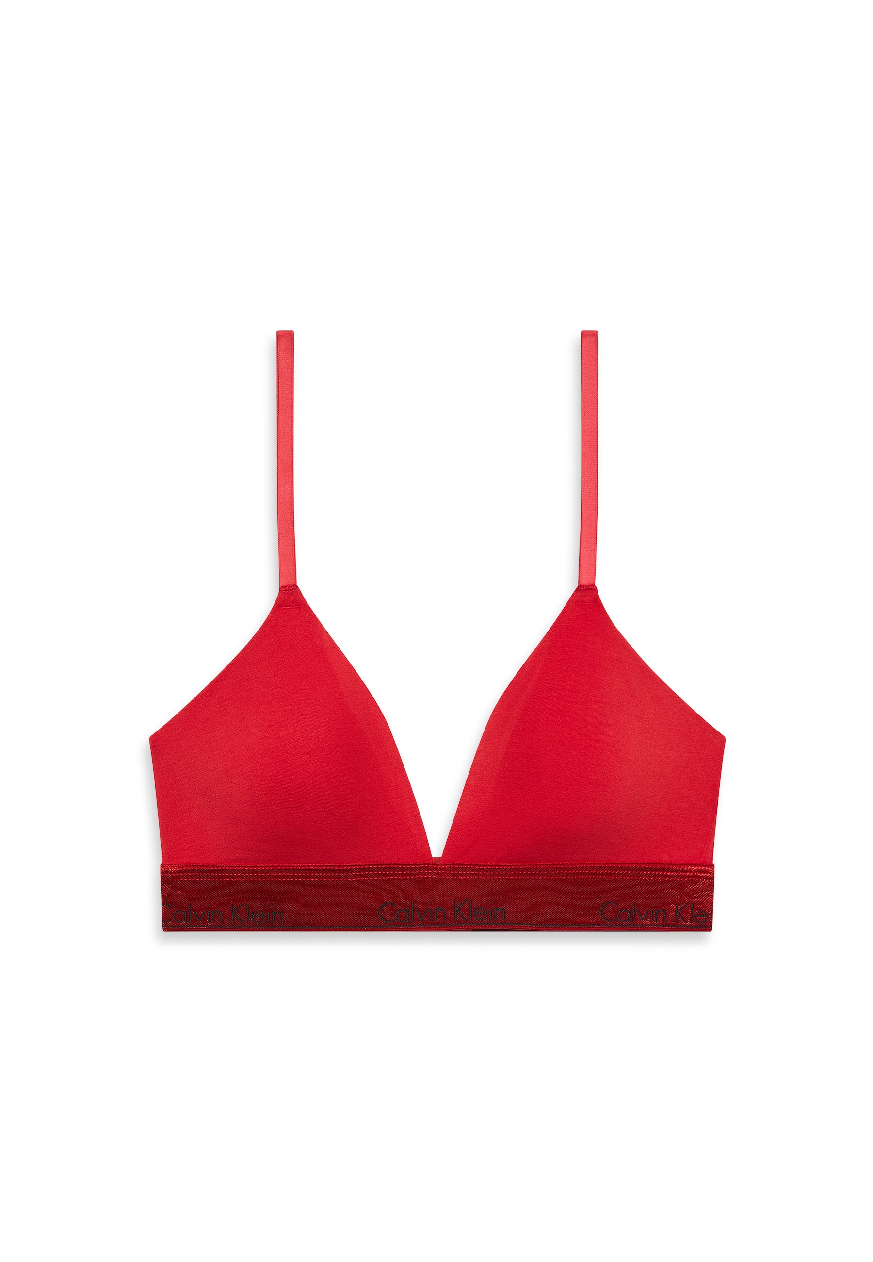 Icon Cotton Modal Lightly Lined Triangle Bralette