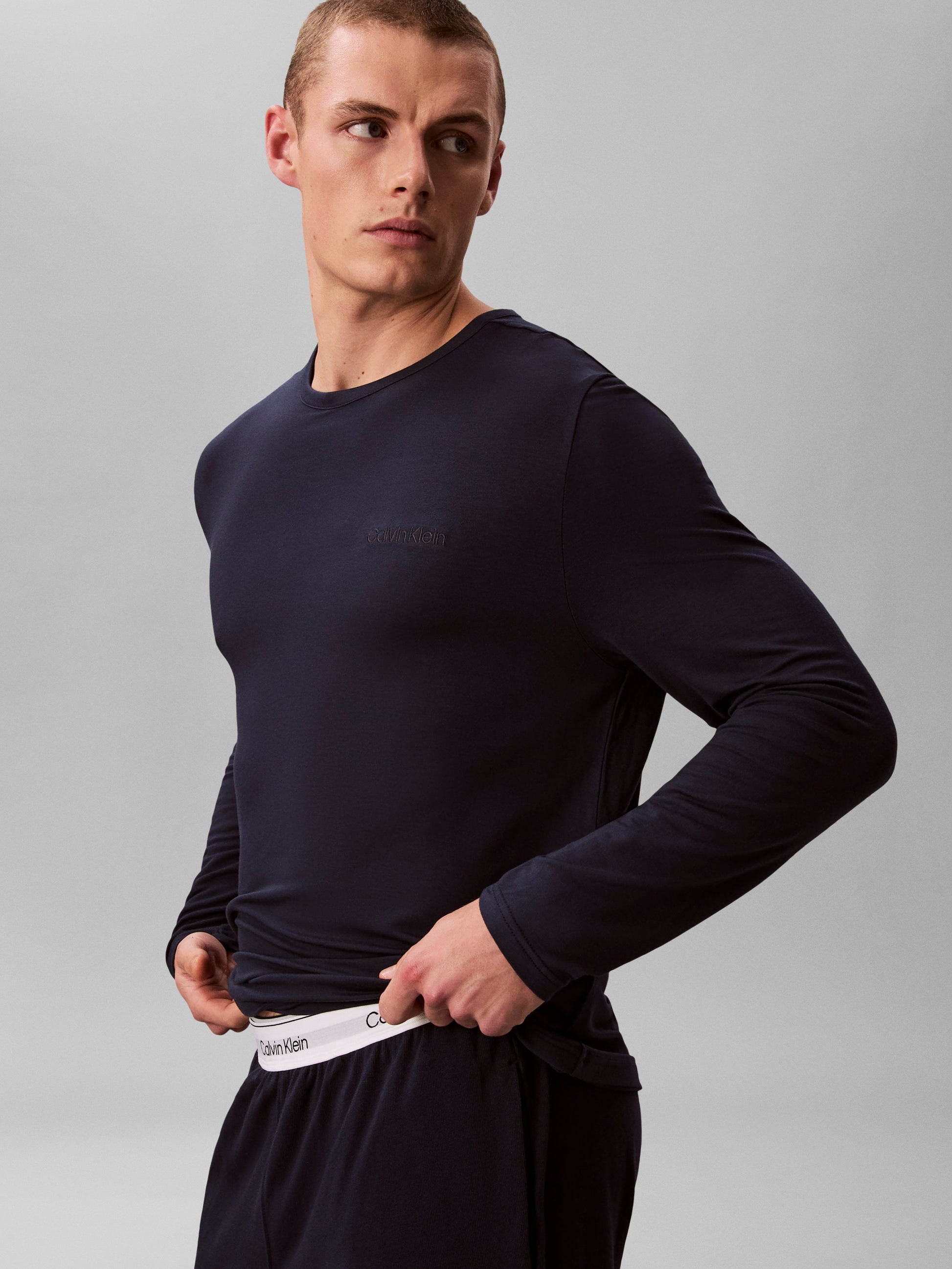 Super Soft Cotton Modal Loungewear Crew T-Shirt