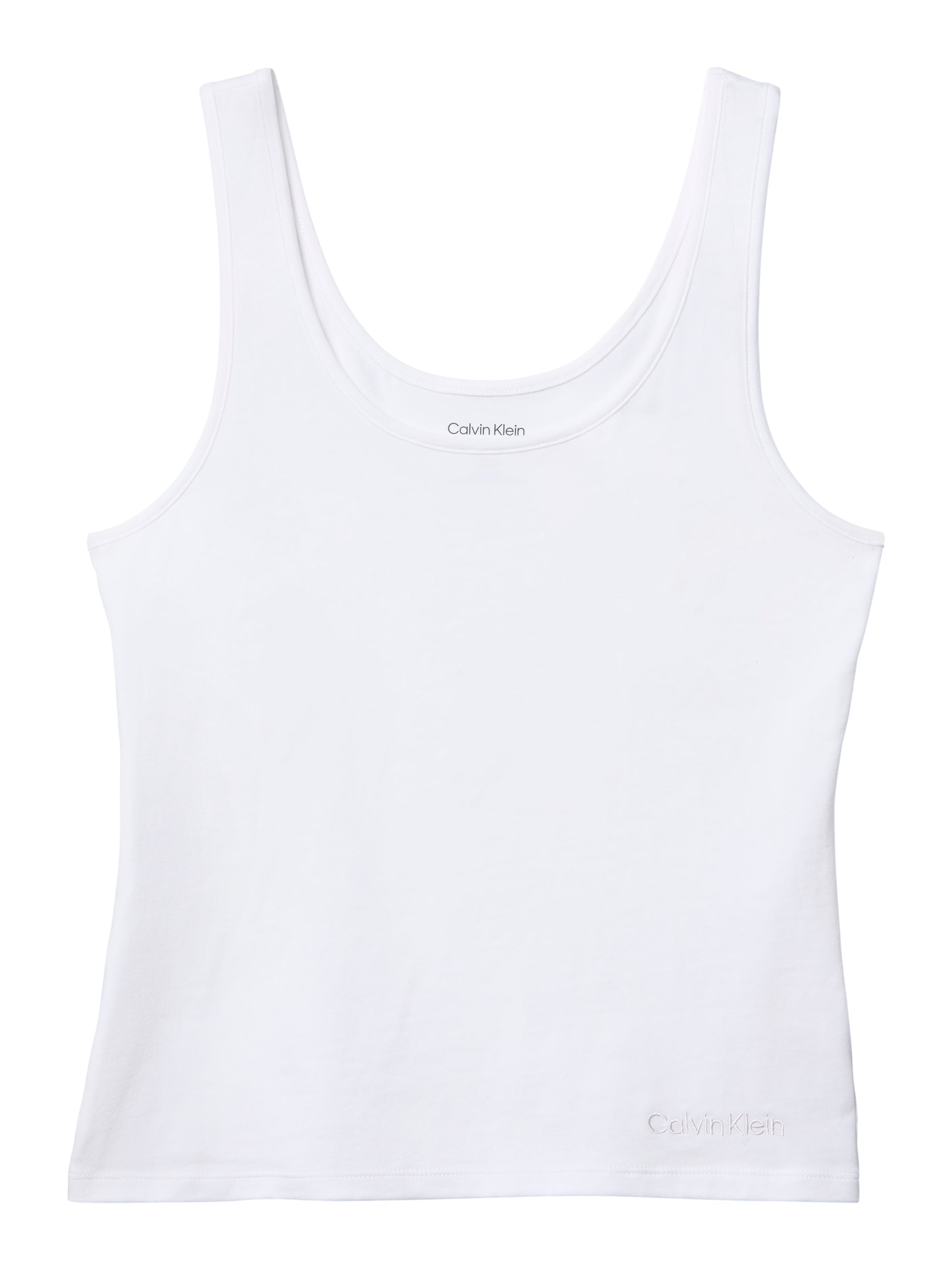 Slim Tank Top Classic White