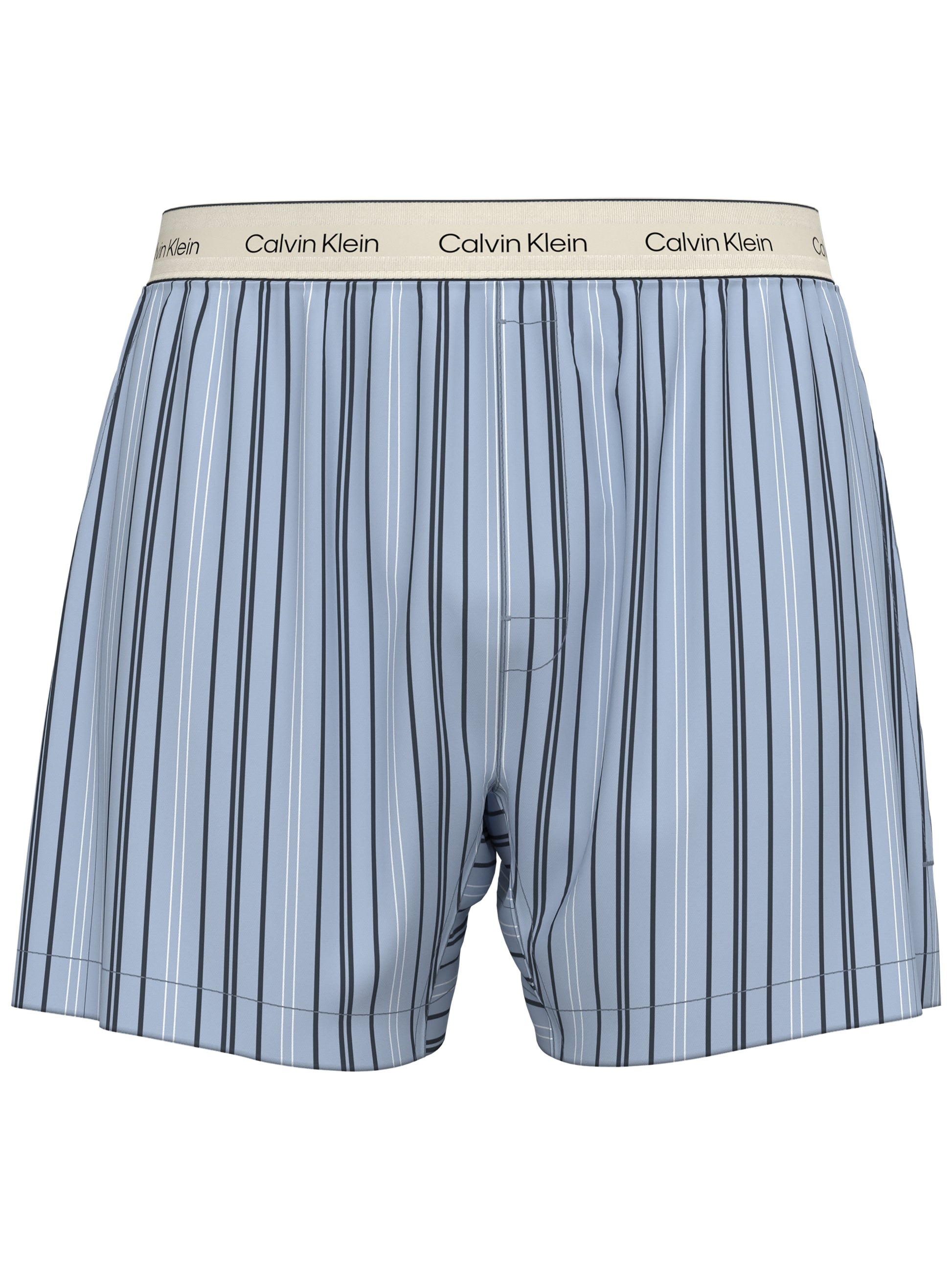 Cotton Poplin Boxers Breezy Blue