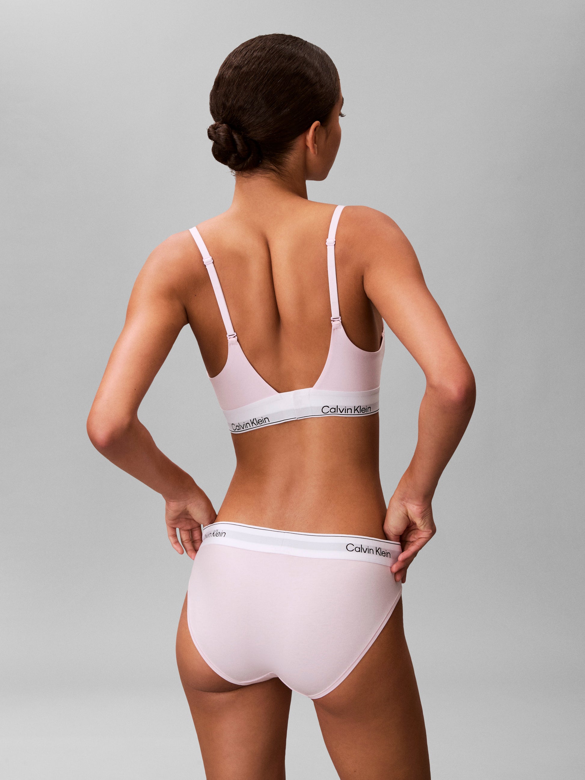 Icon Cotton Modal Bikini Cradle Pink
