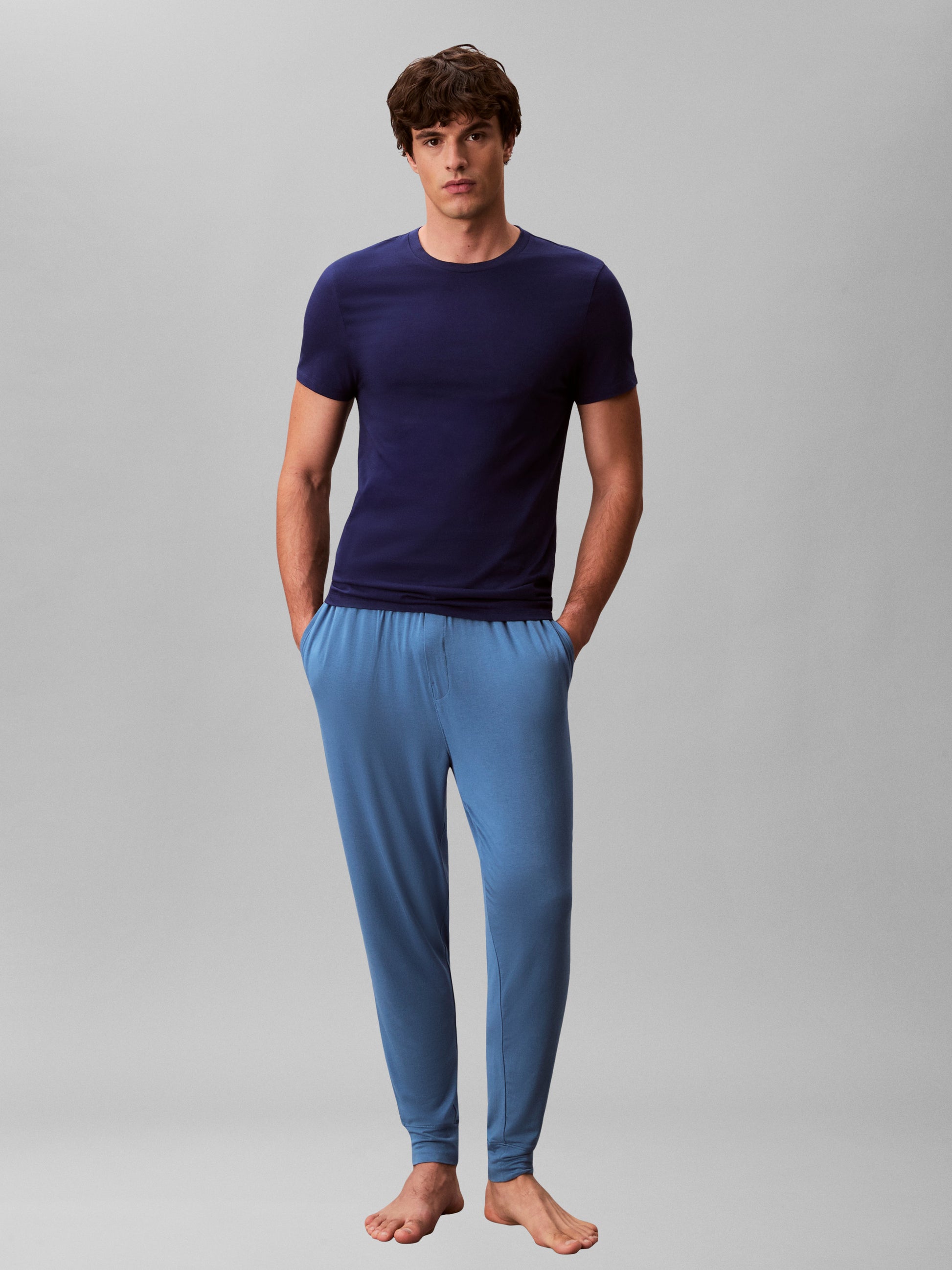 3 Pack Crewneck T-Shirts Cotton Classics