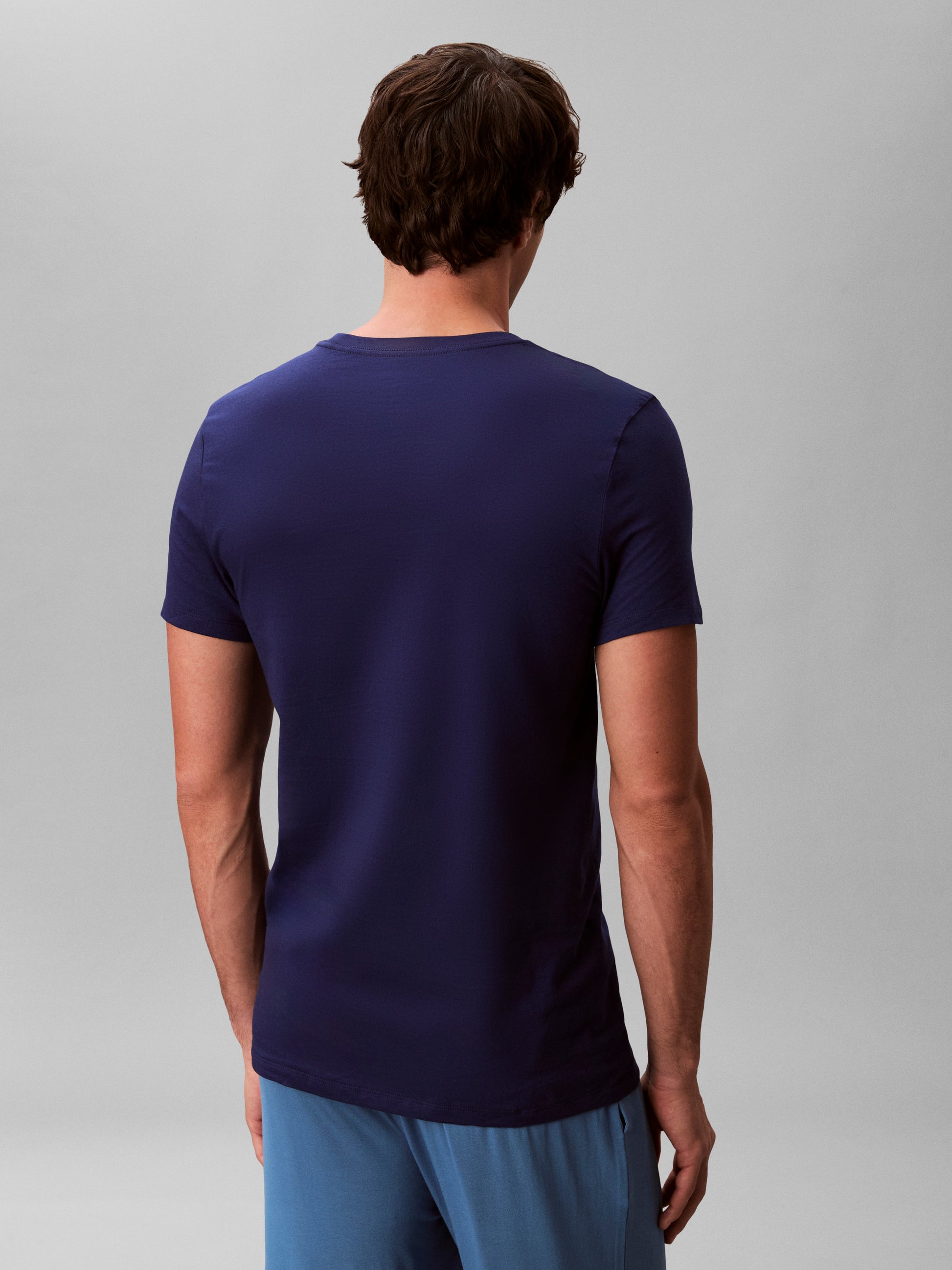 3 Pack Crewneck T-Shirts Cotton Classics