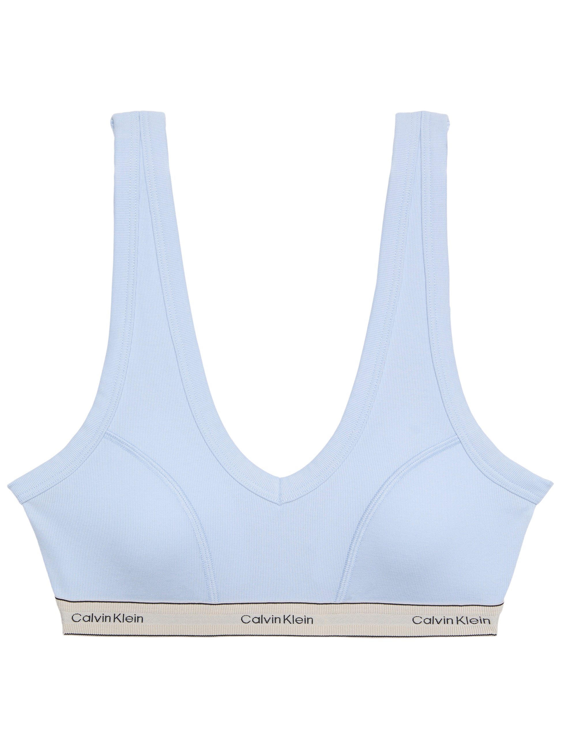 Lightly Lined Triangle Bralette Heritage Cotton
