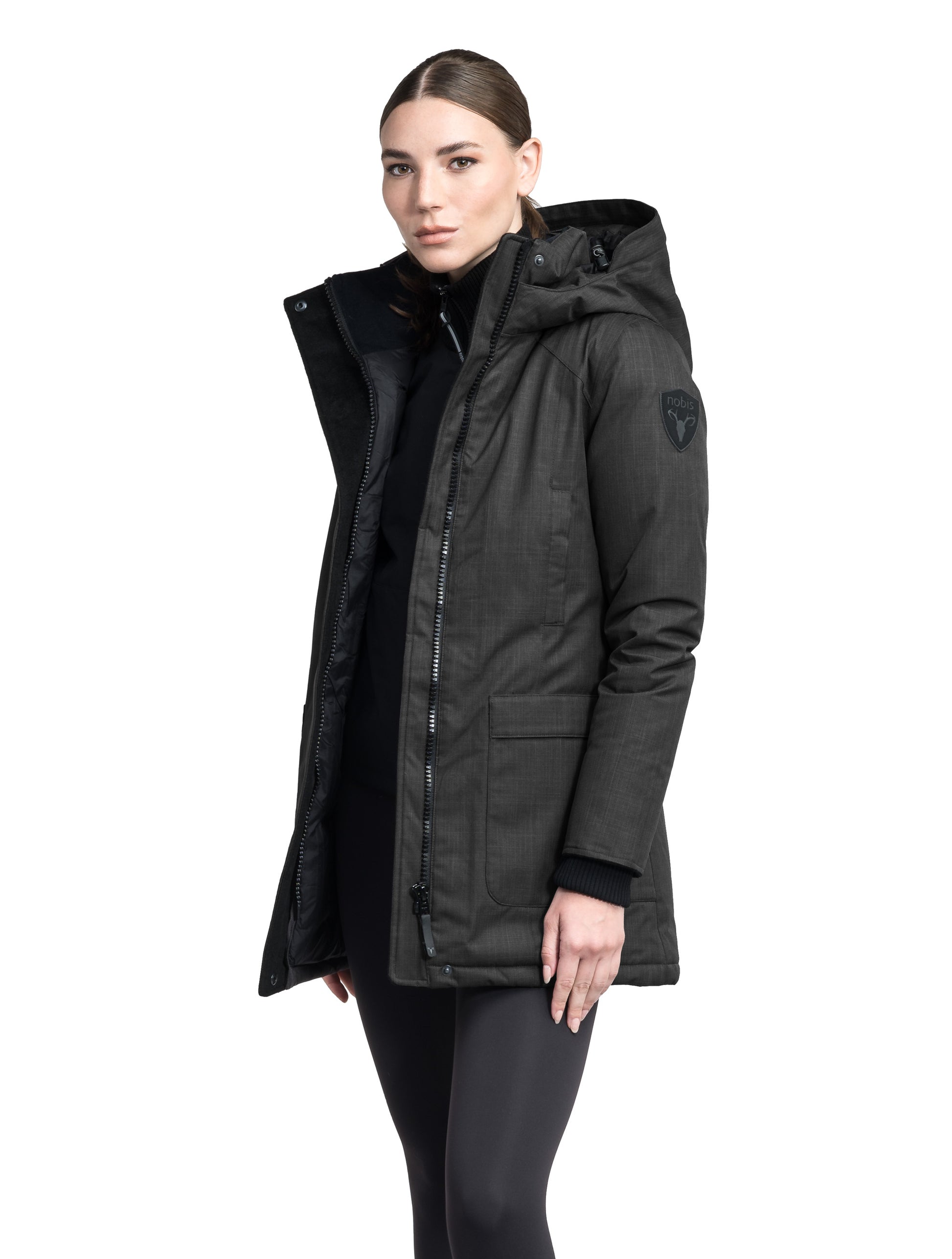 Women's Carla Parka Jacket Black