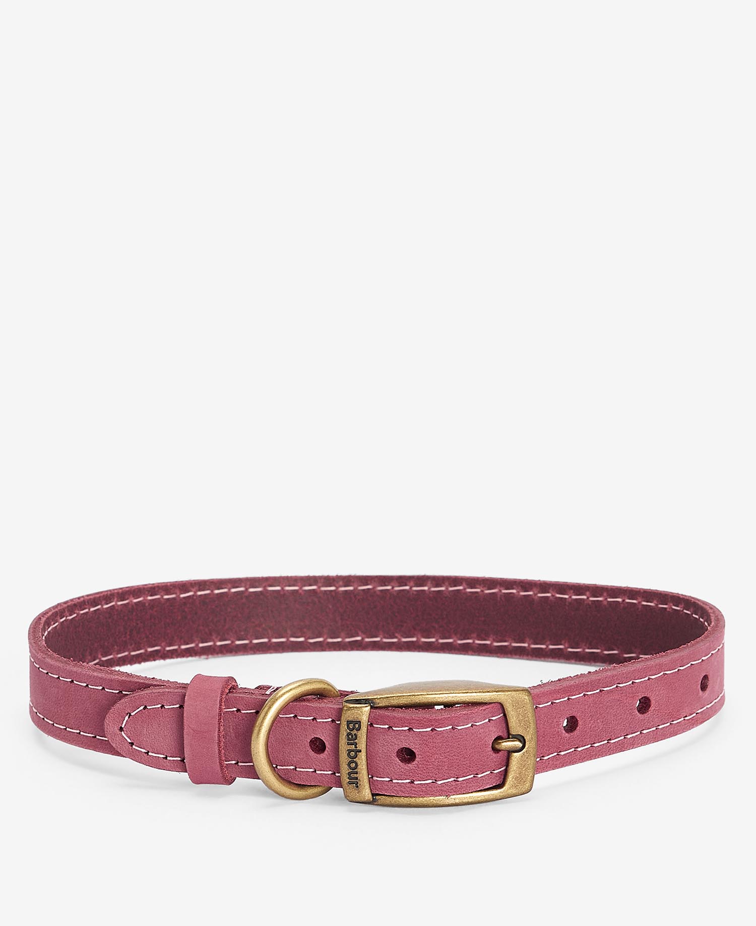 Leather Dog Collar Pink