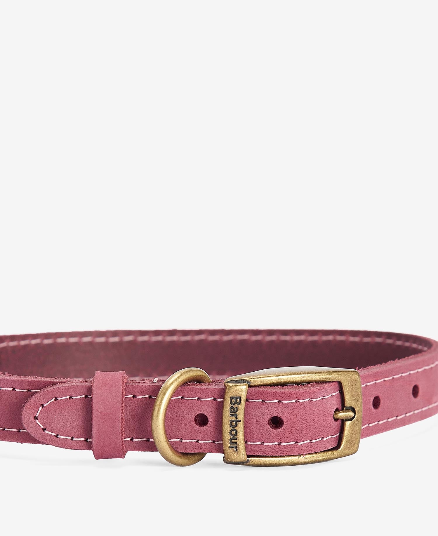 Leather Dog Collar Pink