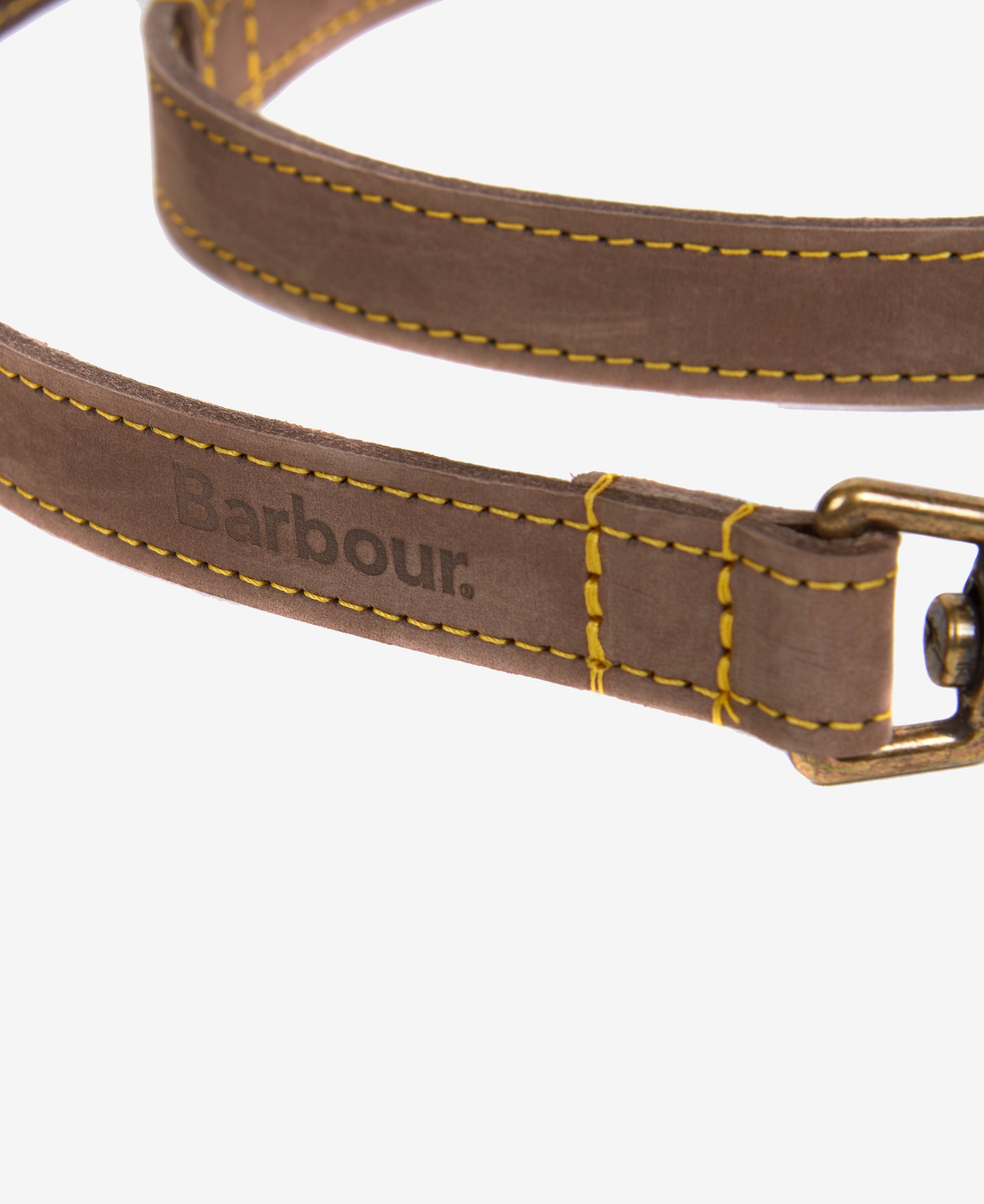 Leather Dog Lead Brown