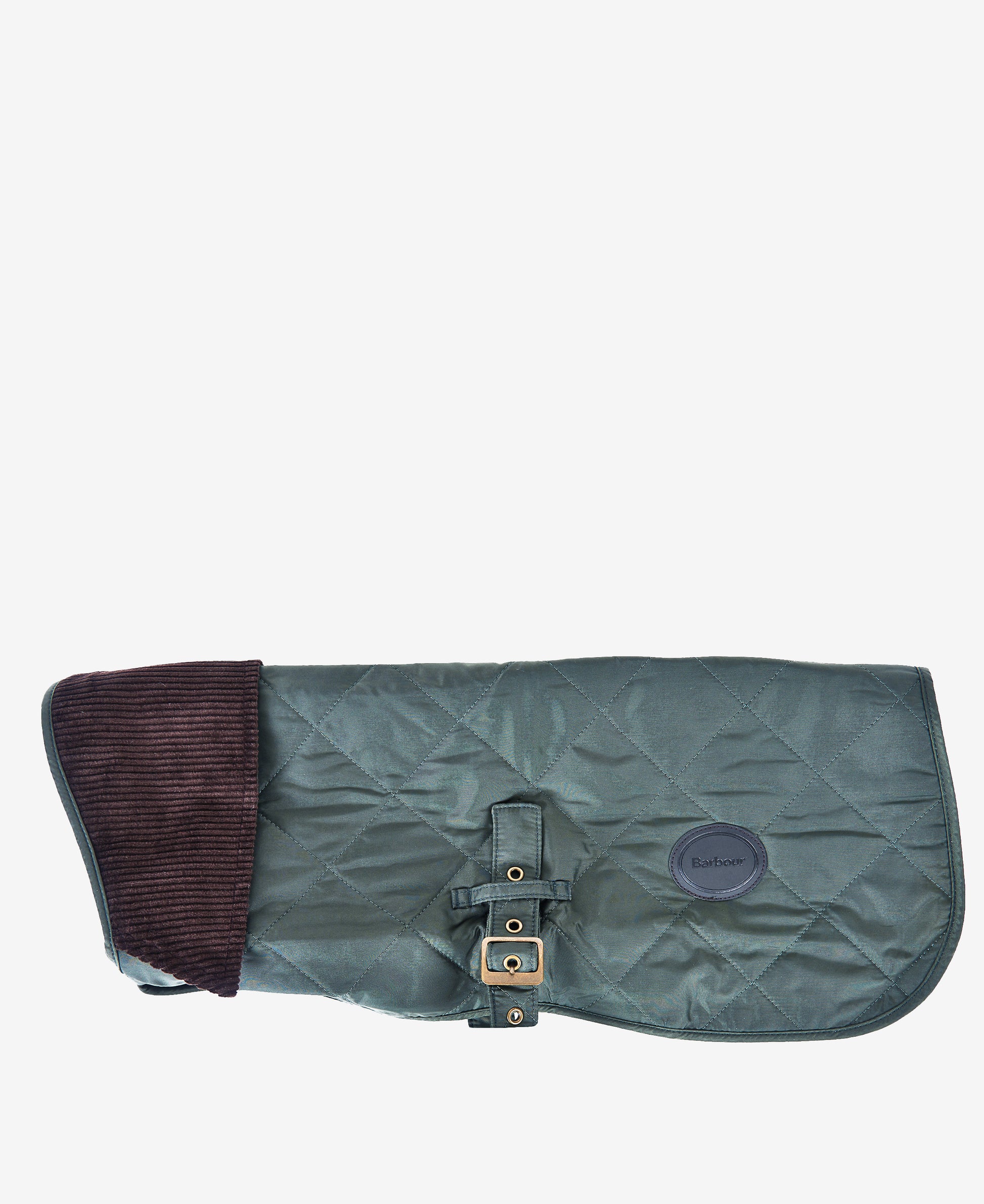 Quilted Dog Coat Olive