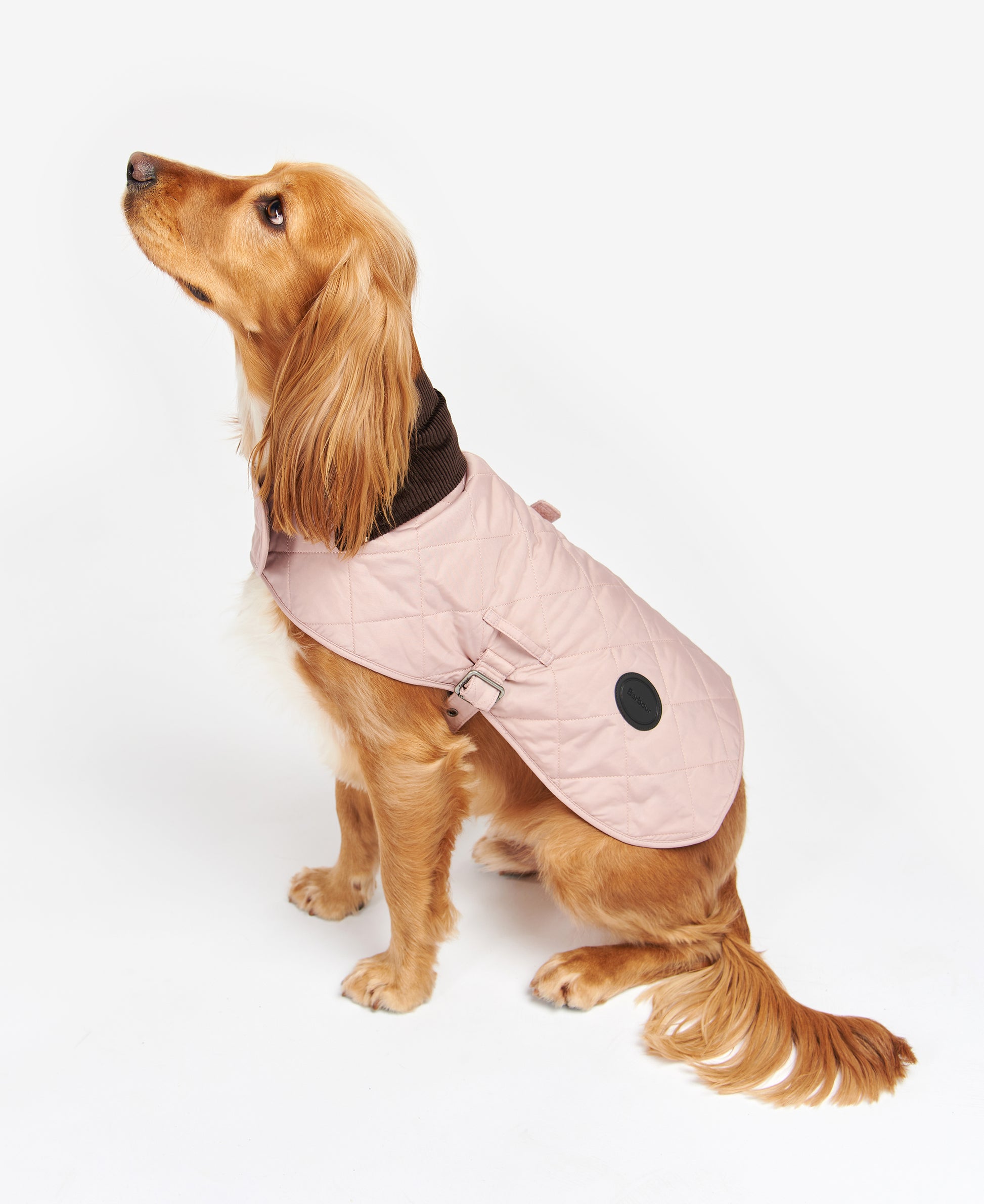 Quilted Dog Coat Pink