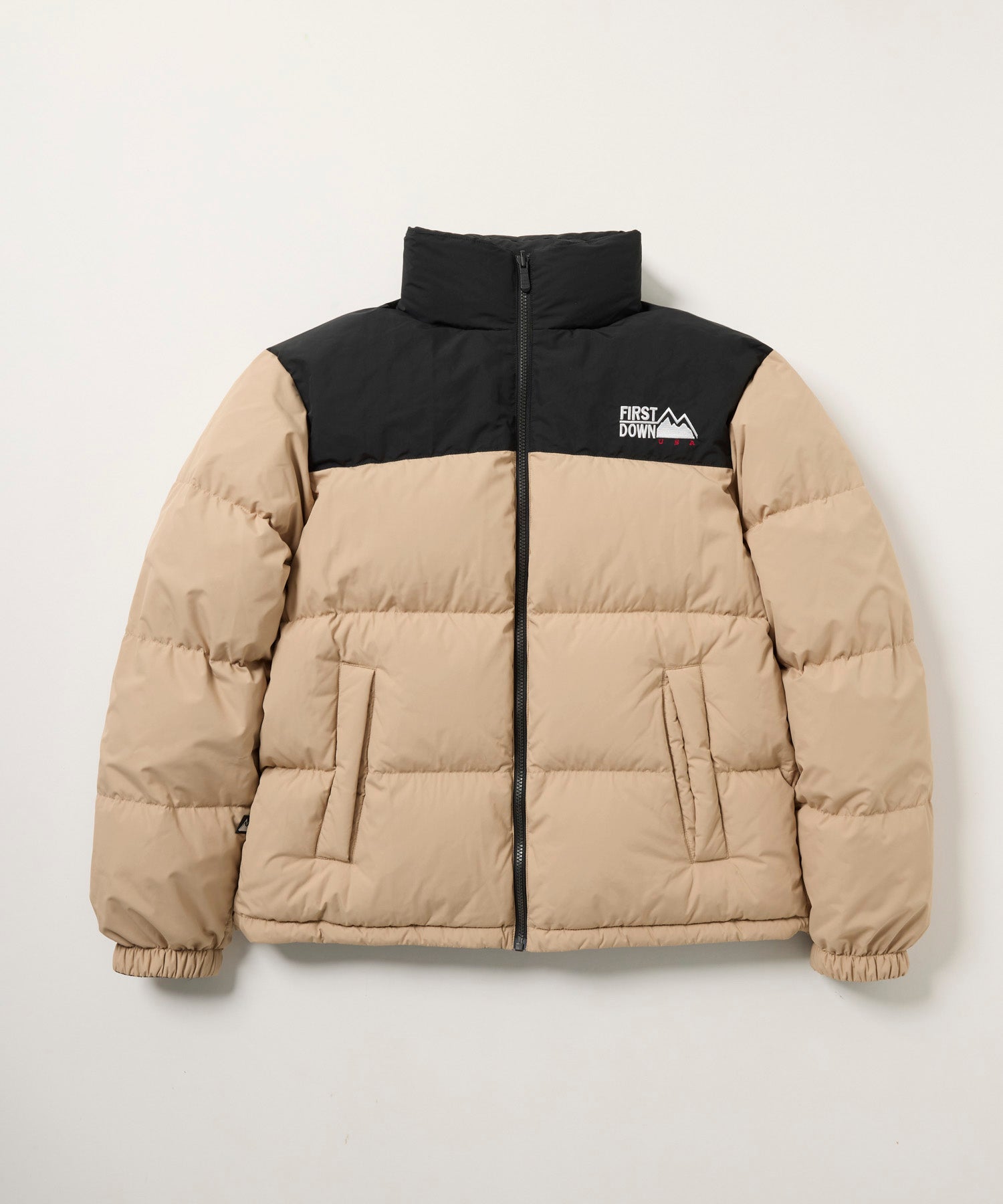 Bubble Down Jacket Light Beige