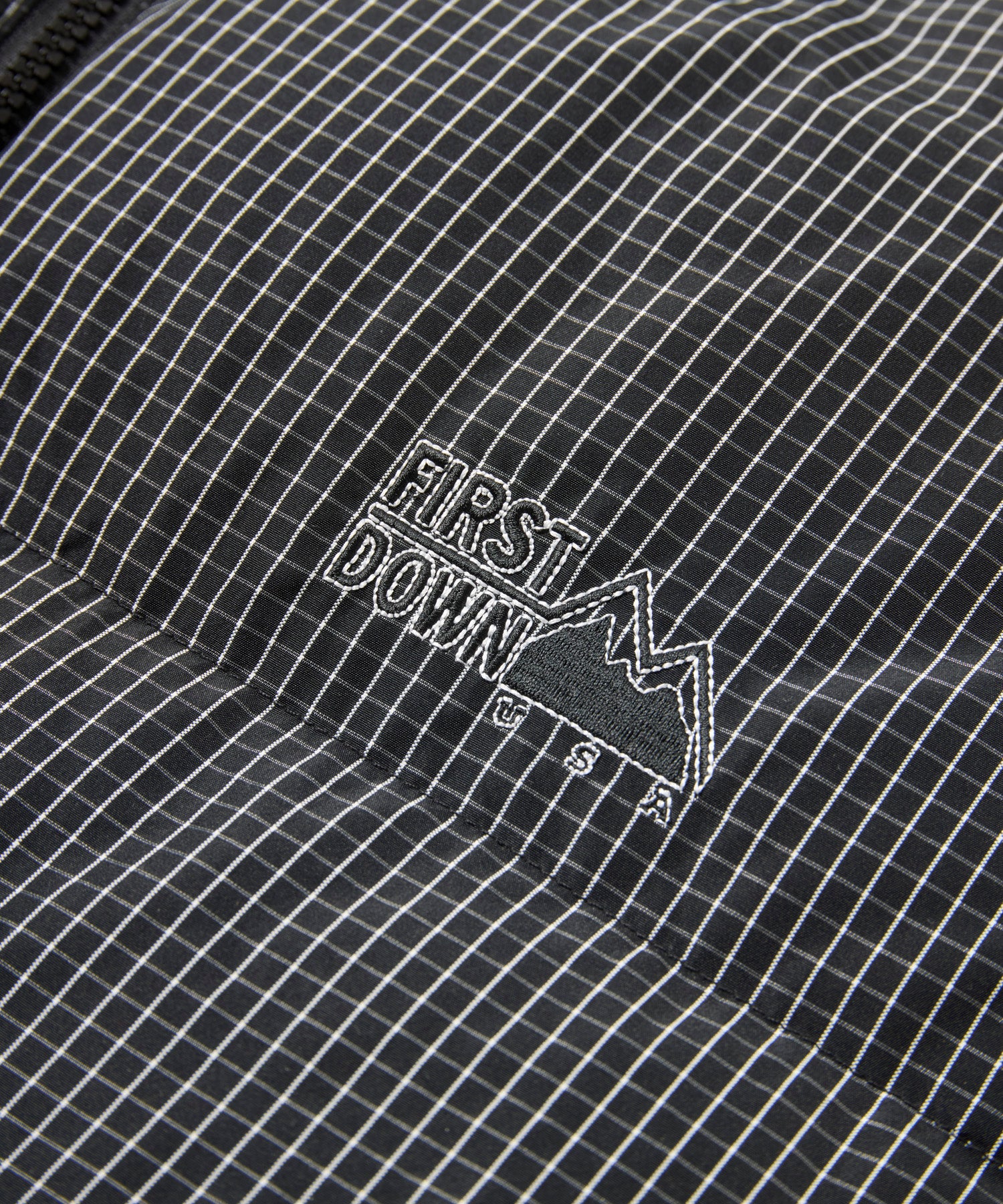 Bubble Down Jacket Graphic Check
