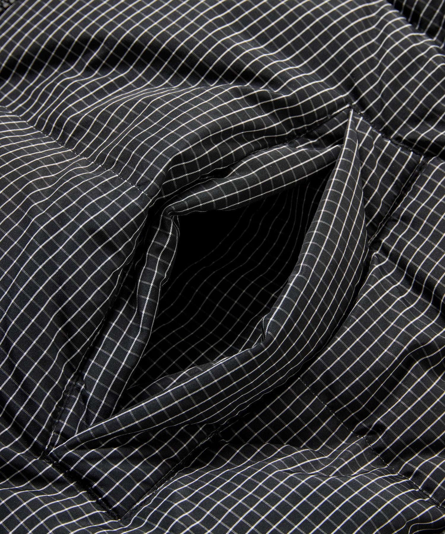 Bubble Down Jacket Graphic Check