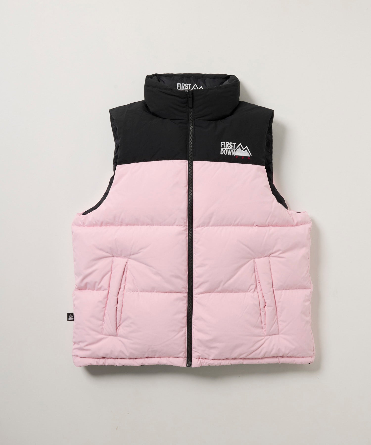 Bubble Down Vest Pink