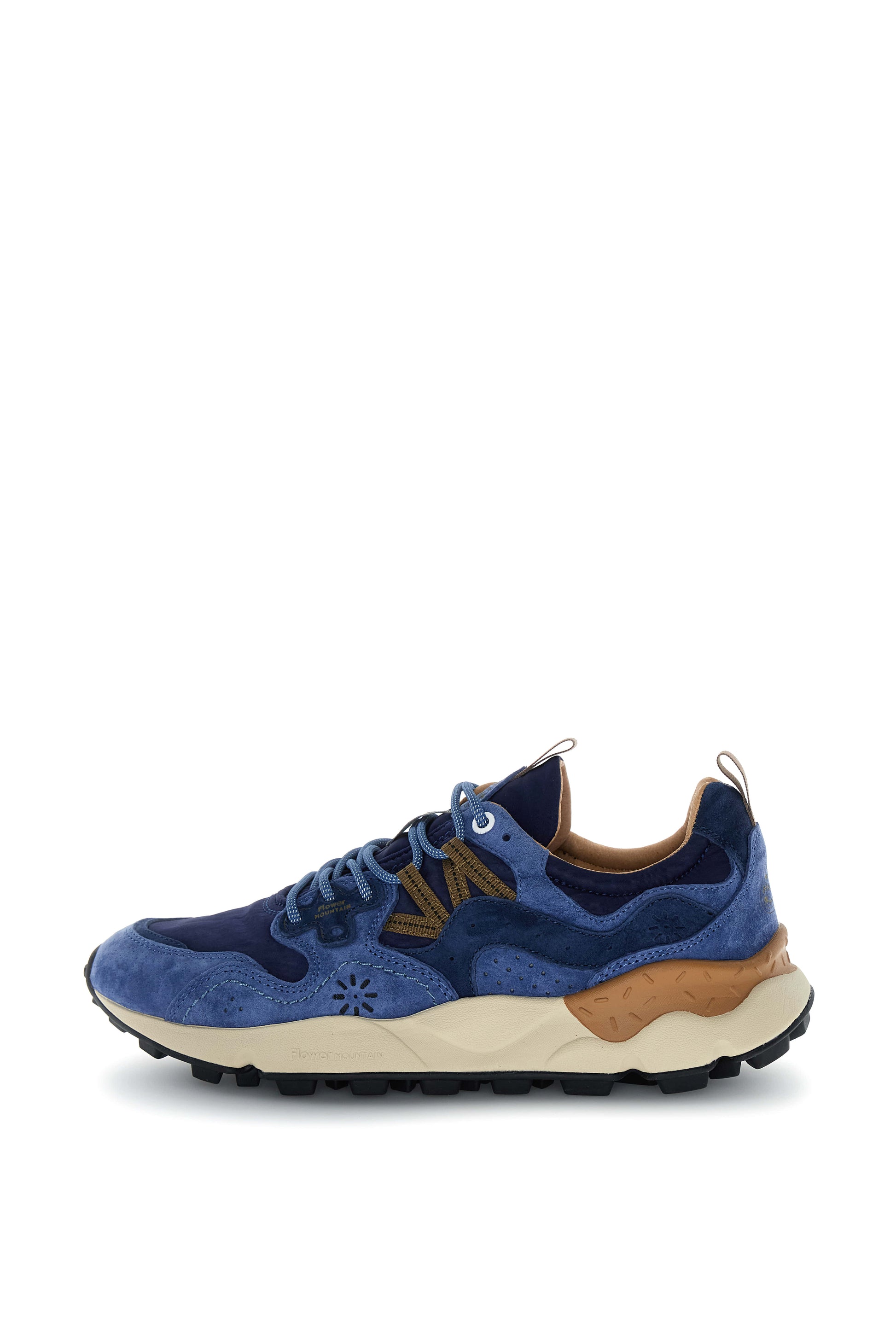 Yamano 3 Suede/Nylon Navy/Blue/Brown