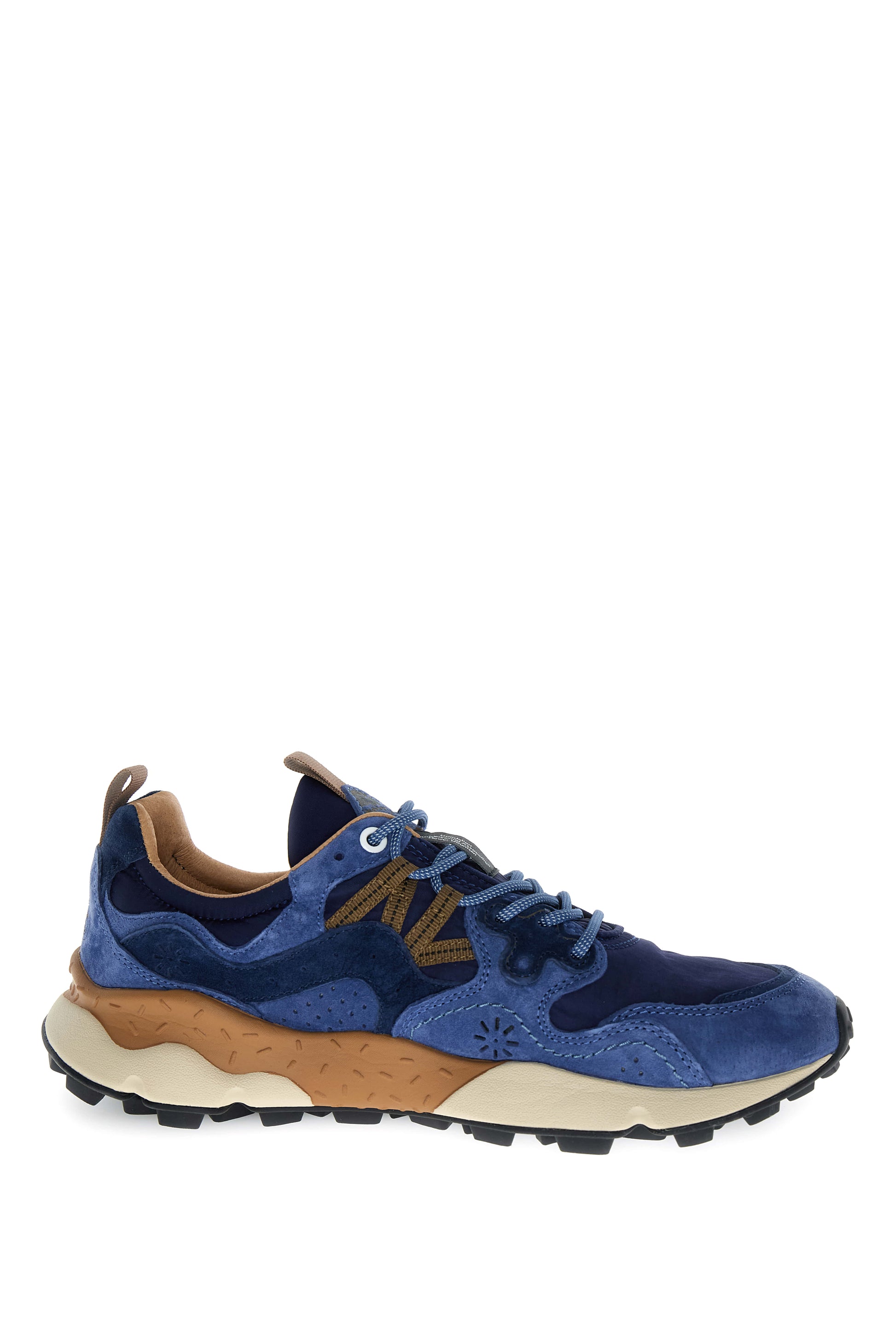 Yamano 3 Suede/Nylon Navy/Blue/Brown
