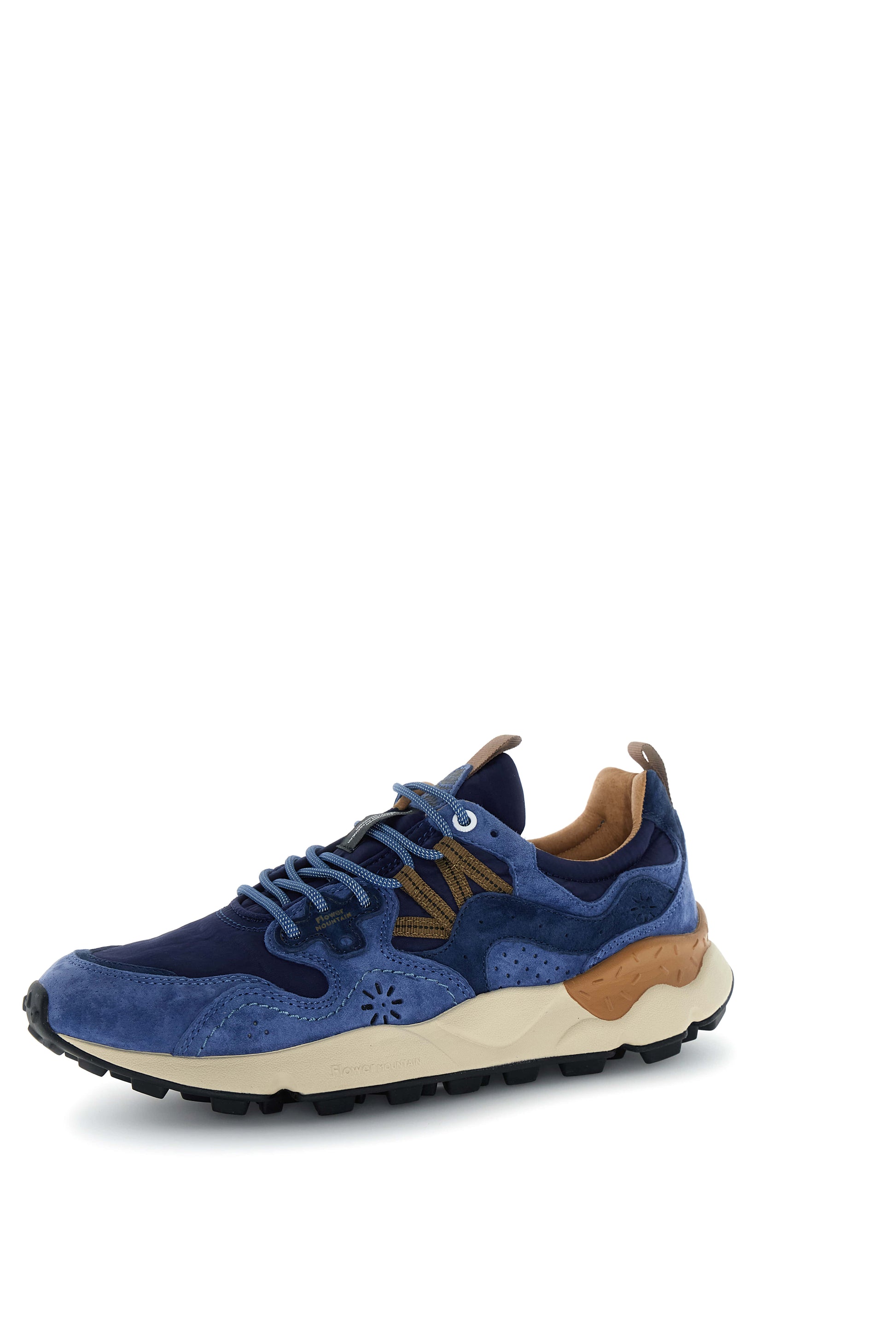 Yamano 3 Suede/Nylon Navy/Blue/Brown