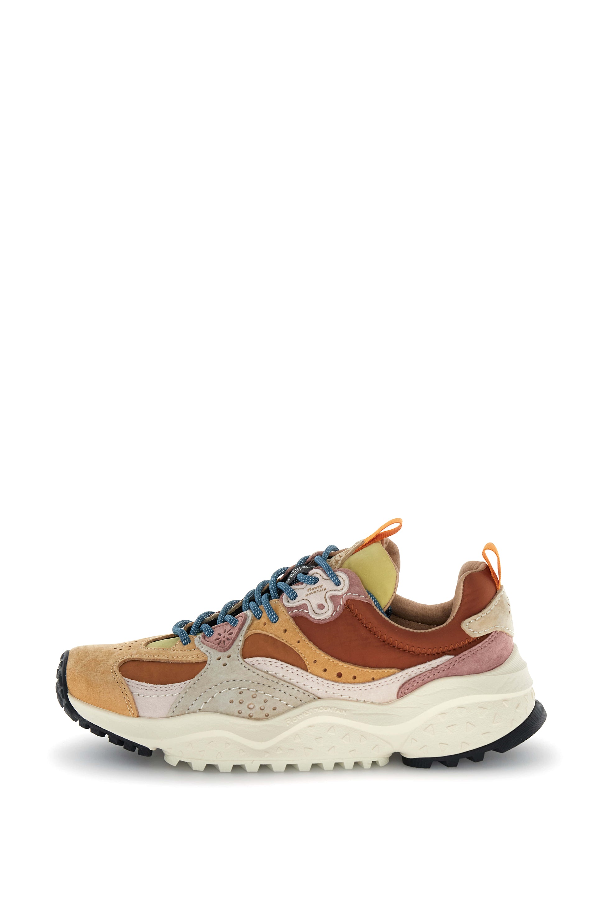 Wave Suede / Nylon Orange / Cognac / Beige