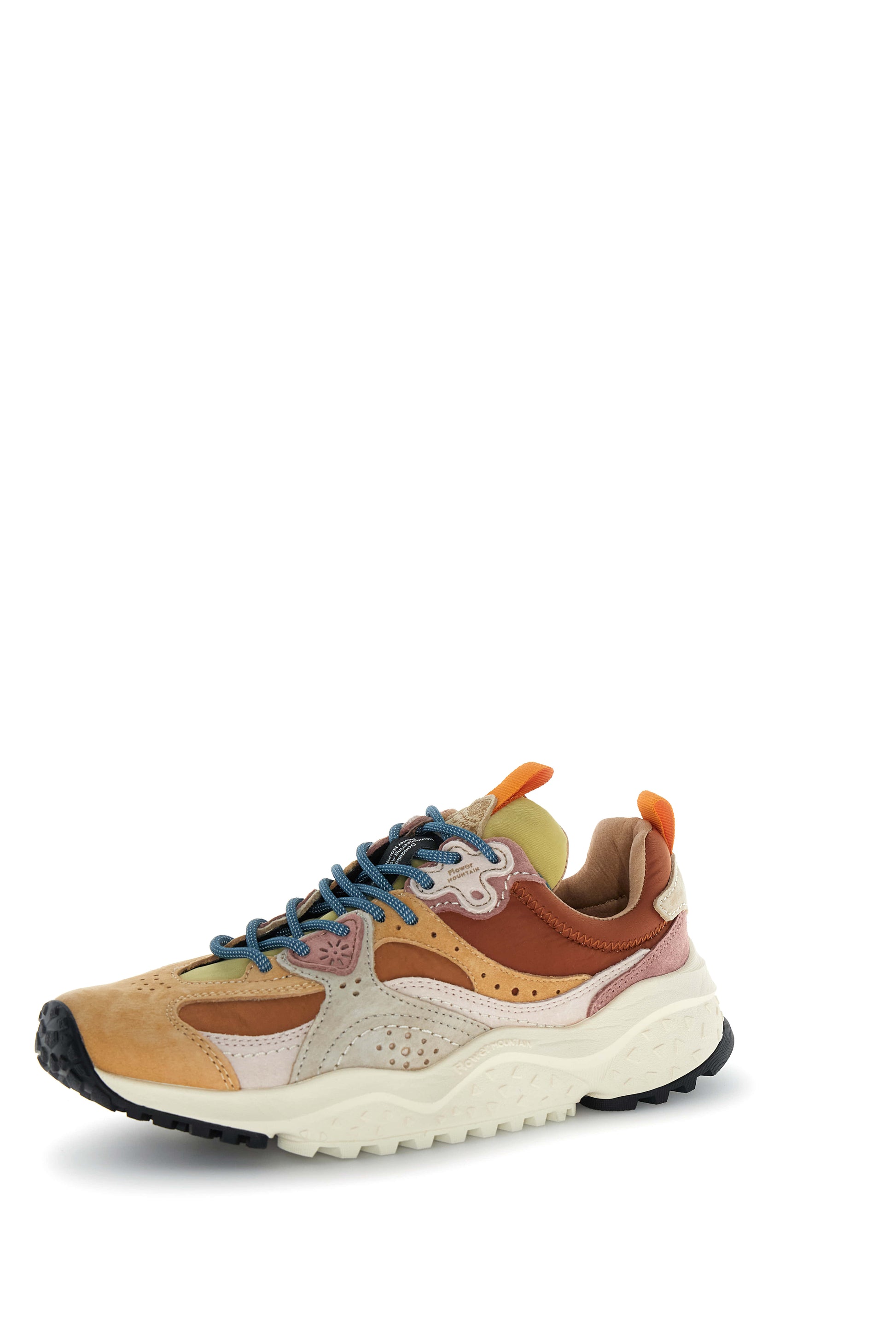 Wave Suede / Nylon Orange / Cognac / Beige