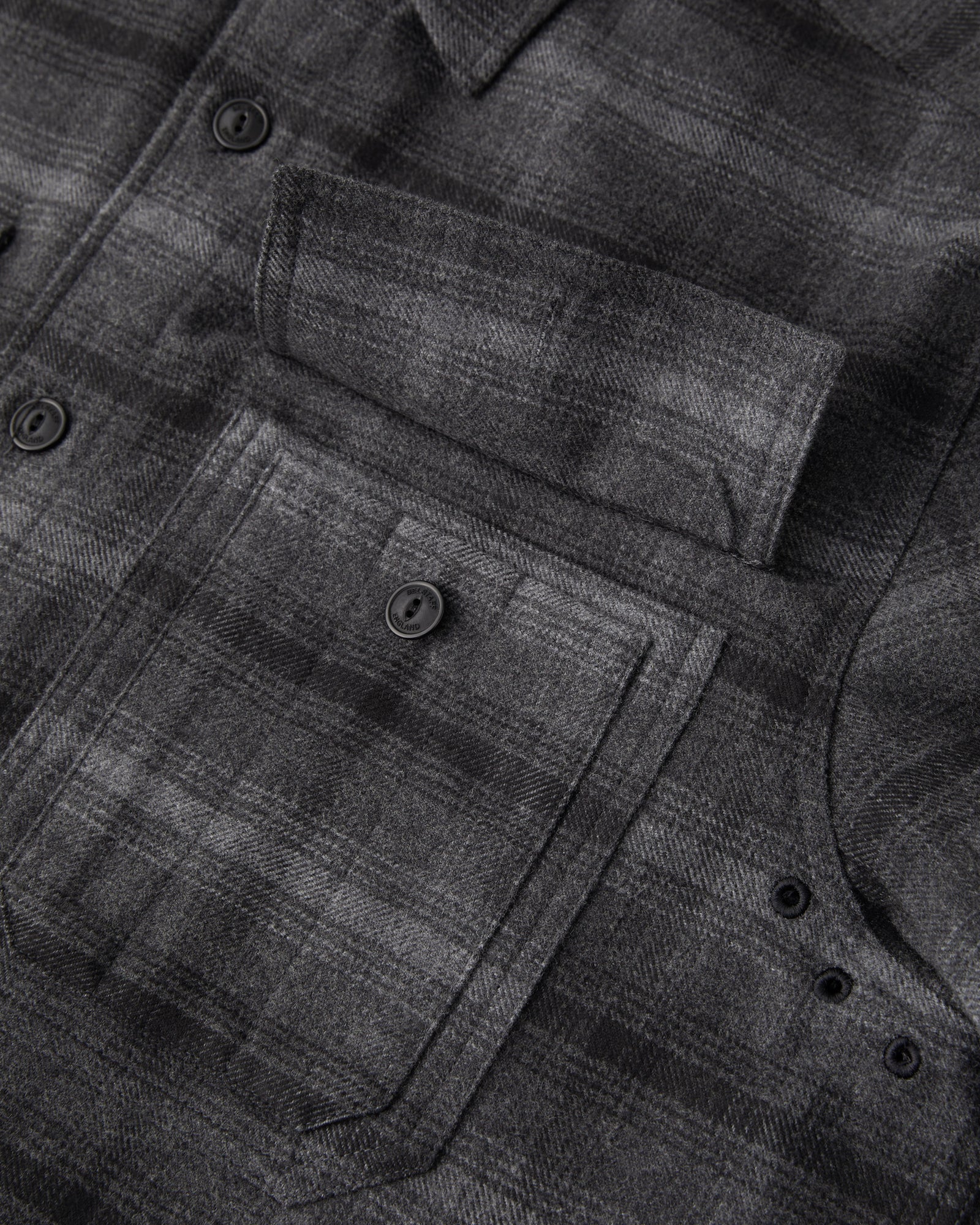 Fallgate Shirt Dark Charcoal