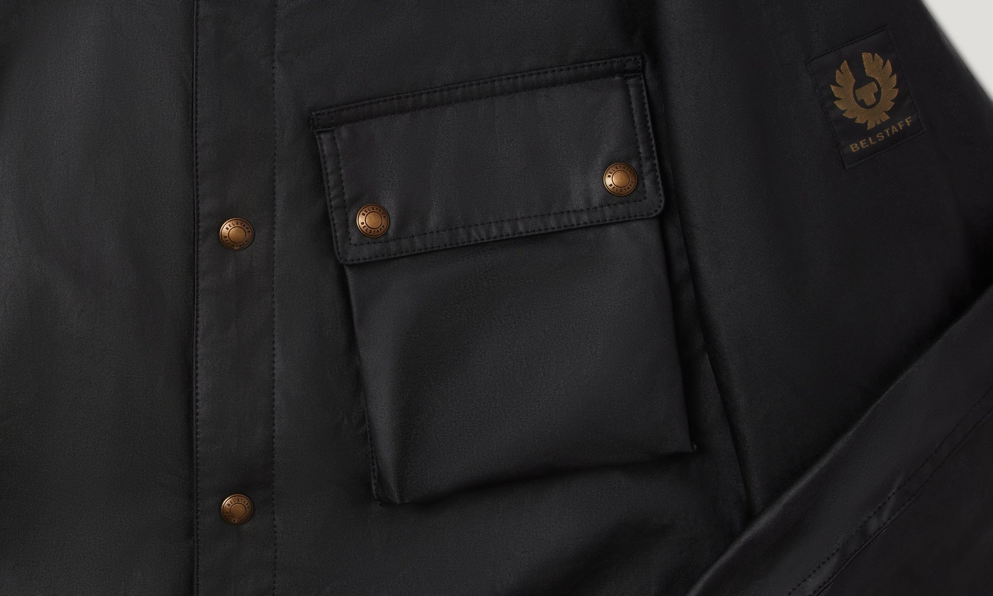 Ground Wax Jacket Black