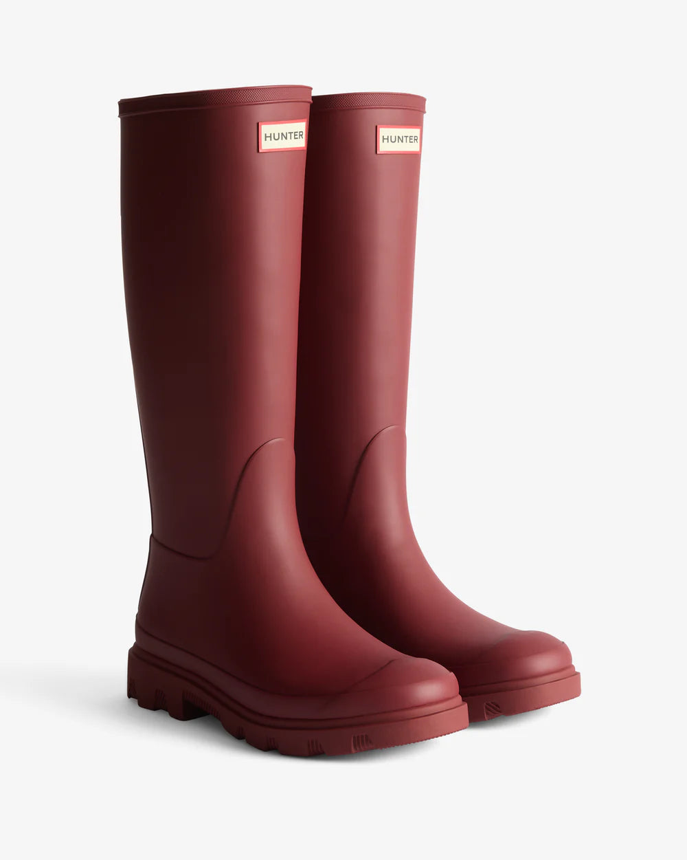 Unisex Downpour Tall Boot Merlot