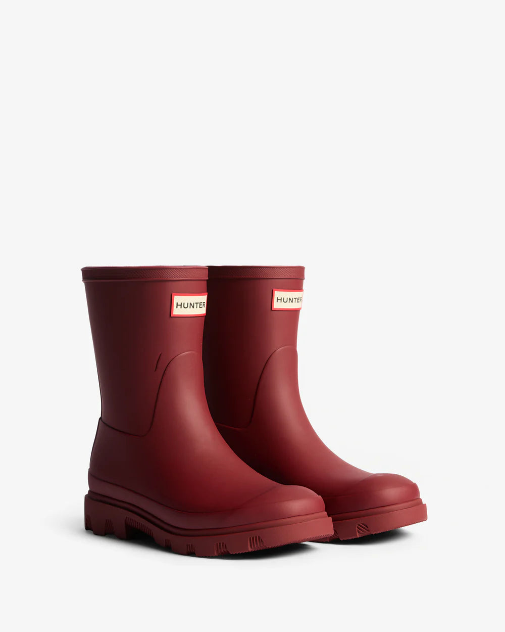 Unisex Downpour Short Boot Merlot