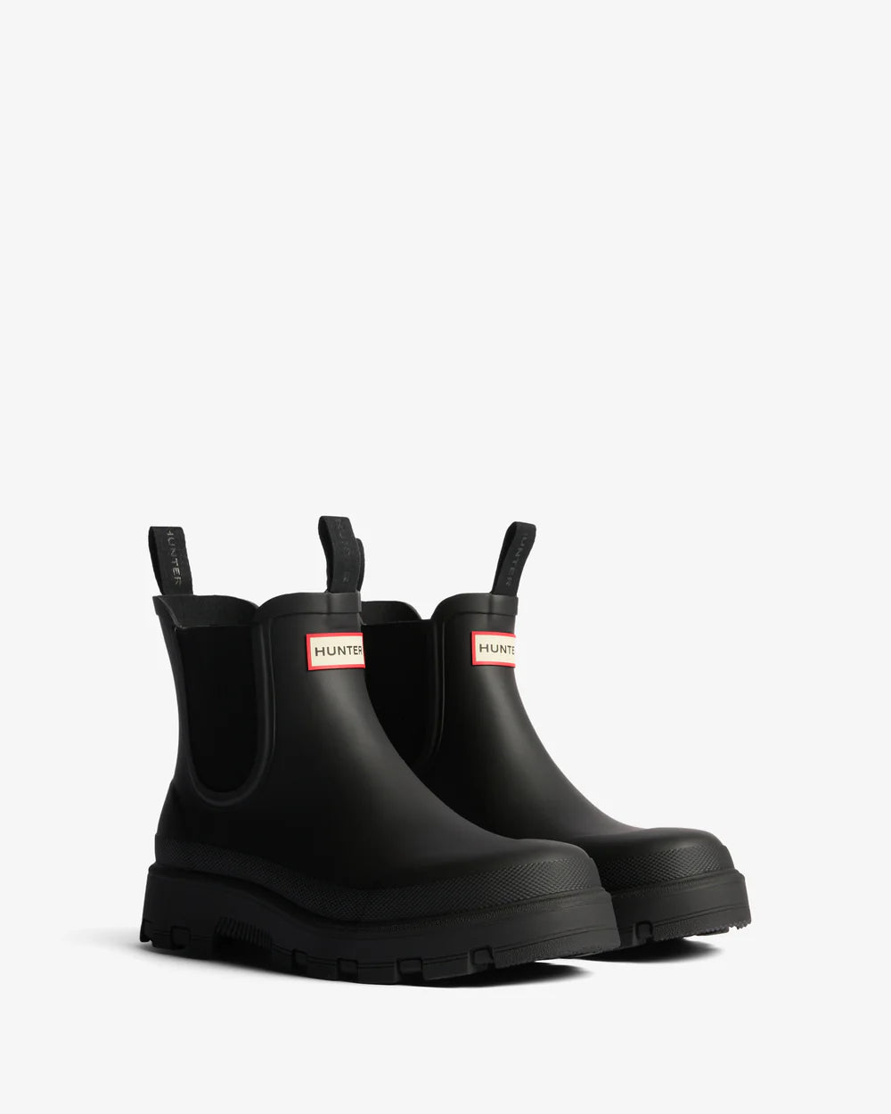 Unisex Elements Elastic Chelsea Boot Black