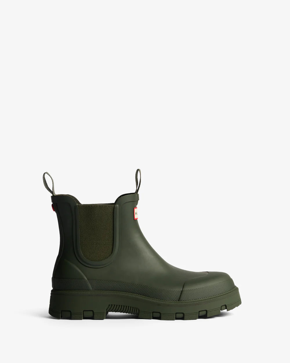Unisex Elements Elastic Chelsea Boot Dark Olive