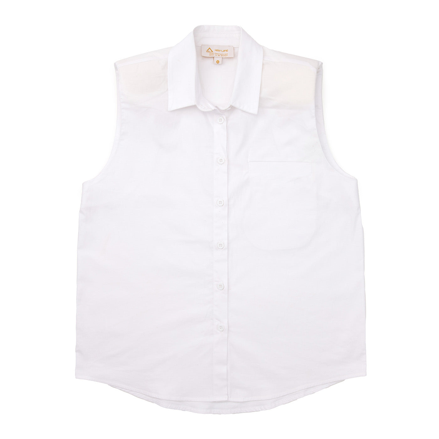 Sleeveless Shirt 01 White