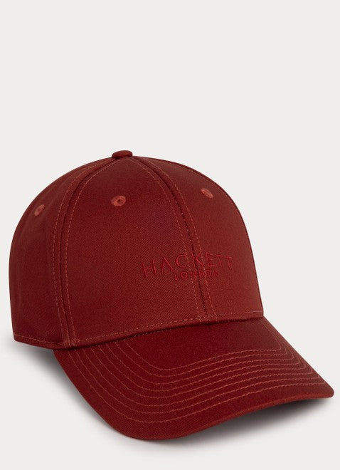 Tonal Branded Cap Red