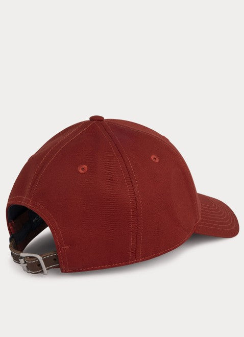 Tonal Branded Cap Red
