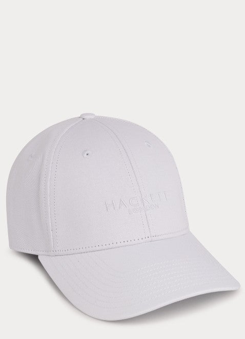 Tonal Branded Cap White