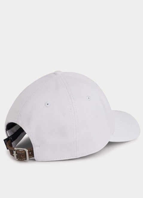 Tonal Branded Cap White