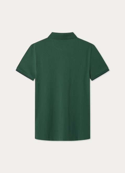 Heritage Number Polo Grass Green