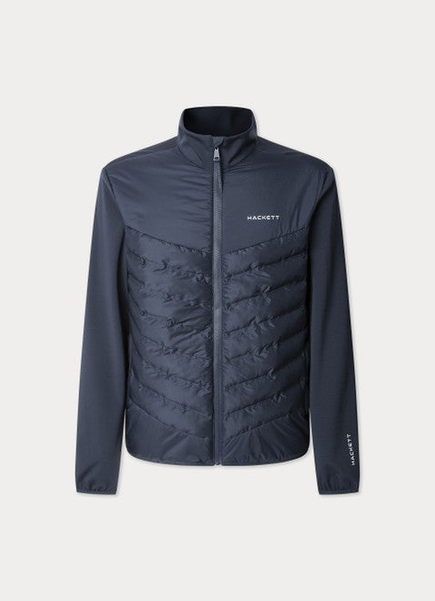 Lightweight Hybrid Quilt Jacket Navy
