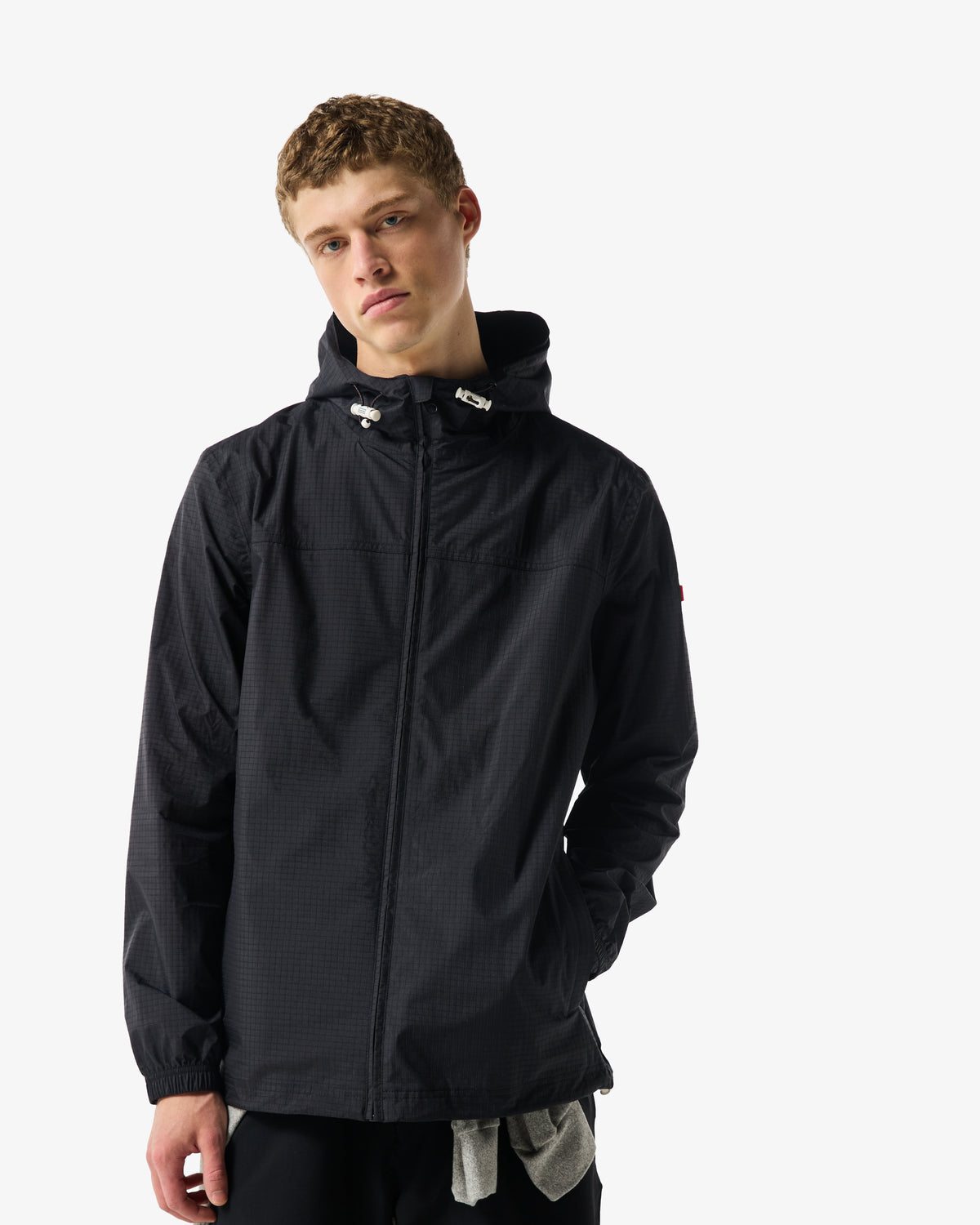 Shell Rain Jacket Unisex Packable Shell Rain Jacket Black – Hunter – Out With Style