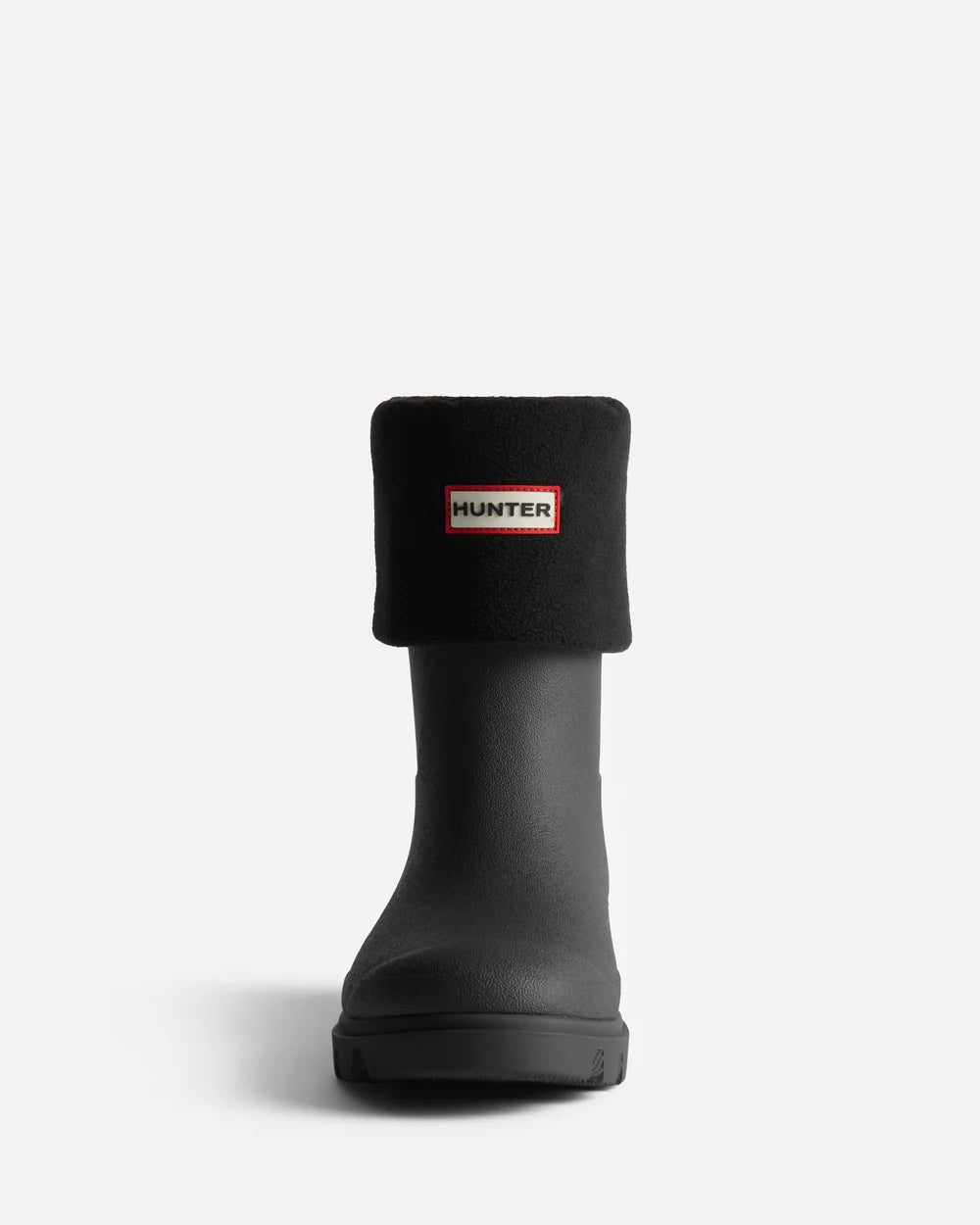 Downpour Fleece Short Boot Sock Black