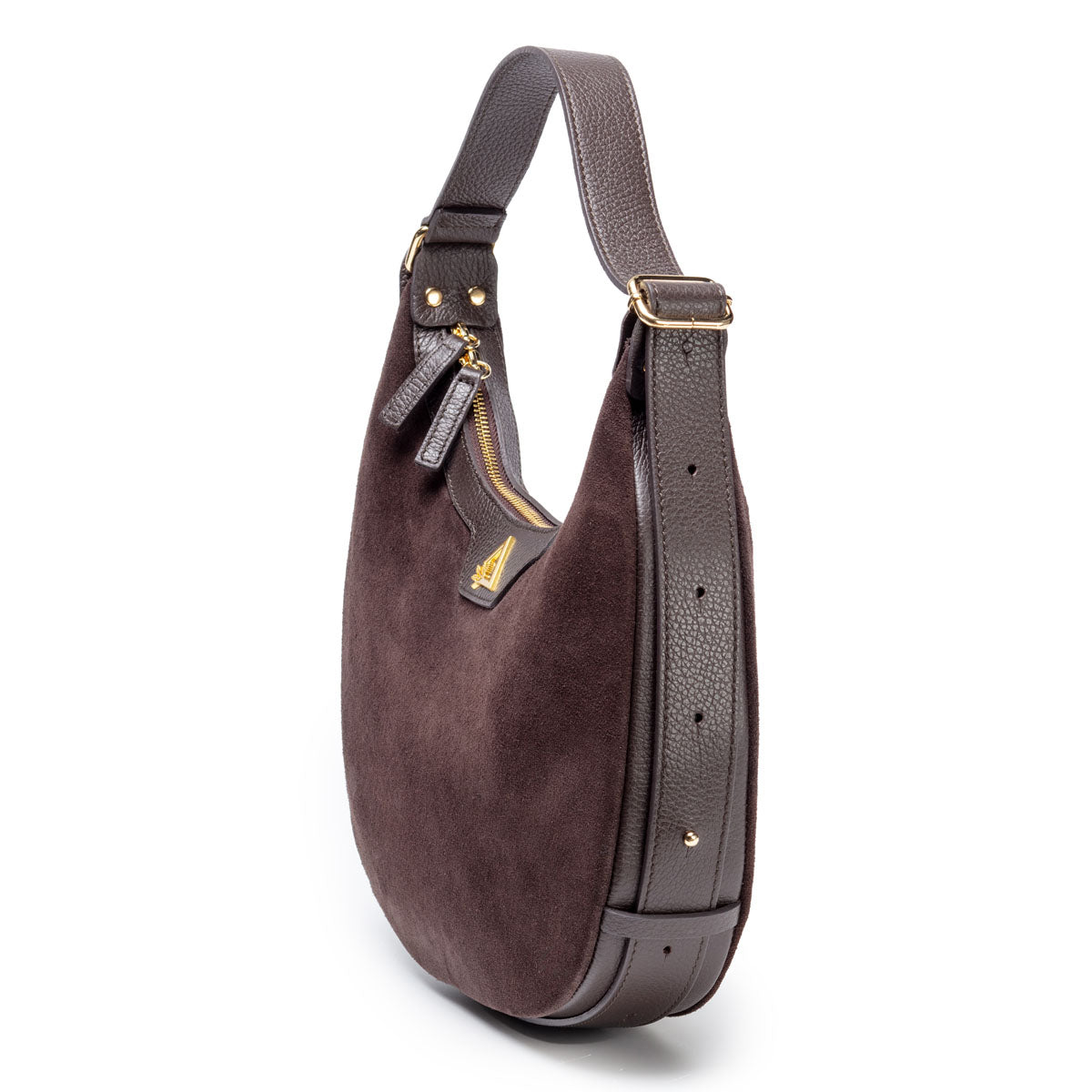 Hay Life x Elie Beaumont Suede Shoulder Bag