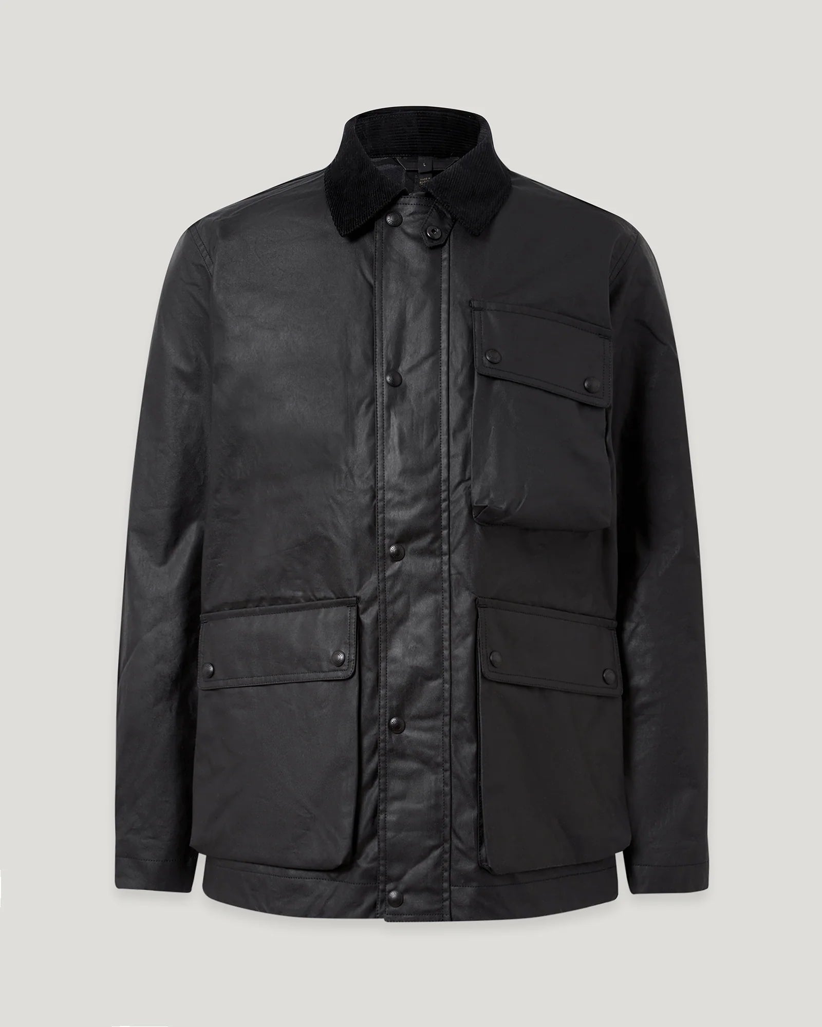 Incline Wax Jacket Black