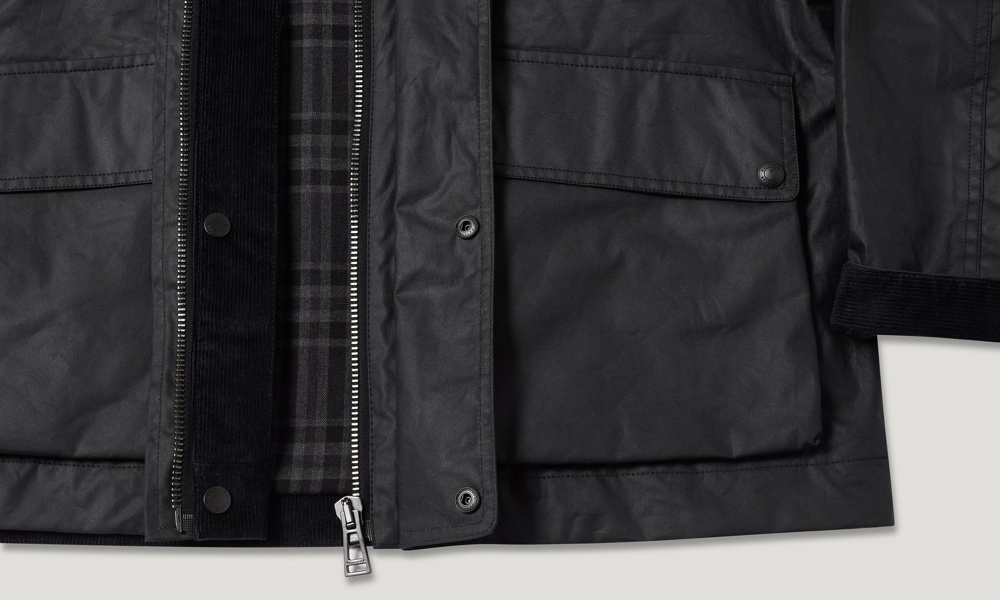 Incline Wax Jacket Dark Navy