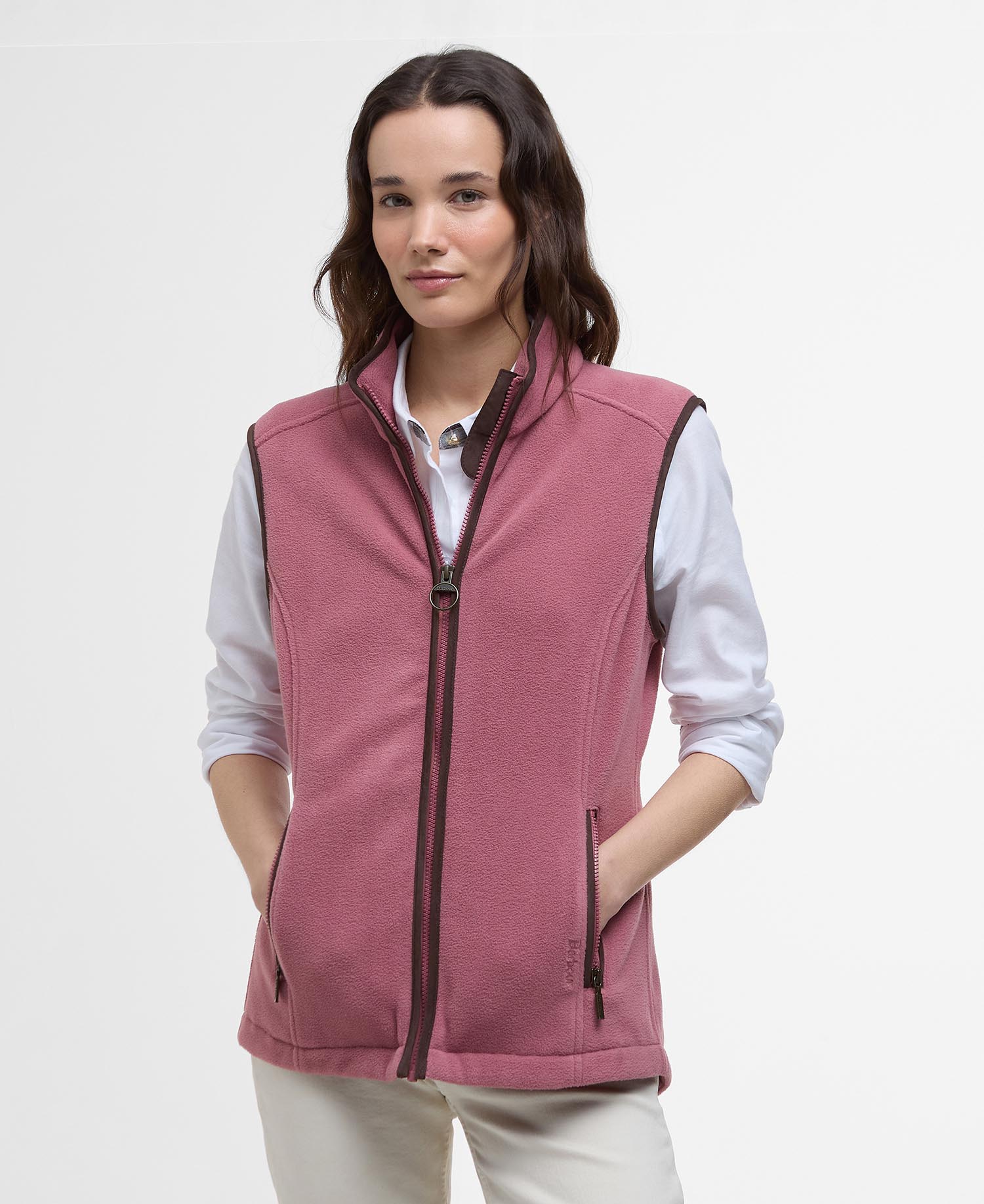 Country Colton Fleece Gilet Deep Pruce