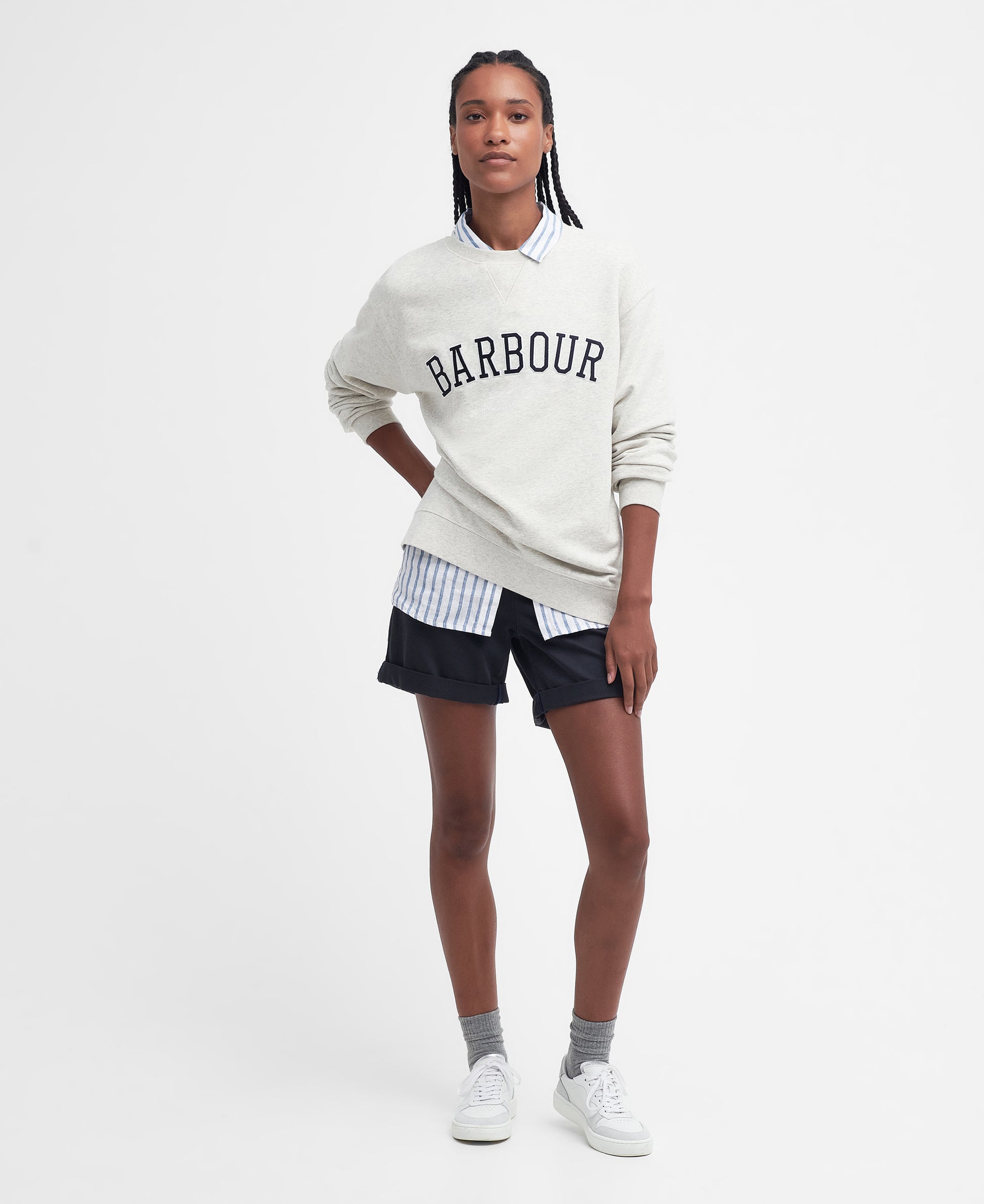 Northumberland Sweatshirt White